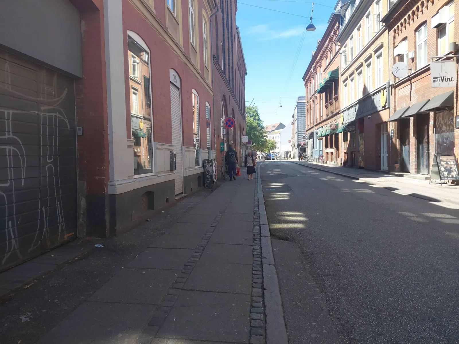 Mapillary-foto nær Kloster Cafeén