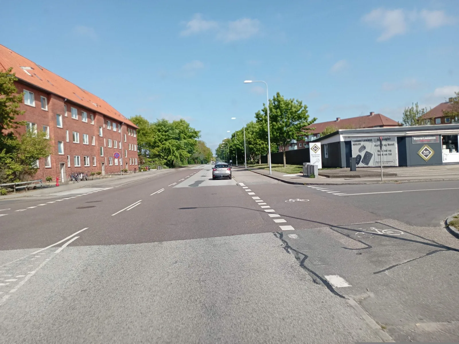 Mapillary-foto nær La Pizza Factory