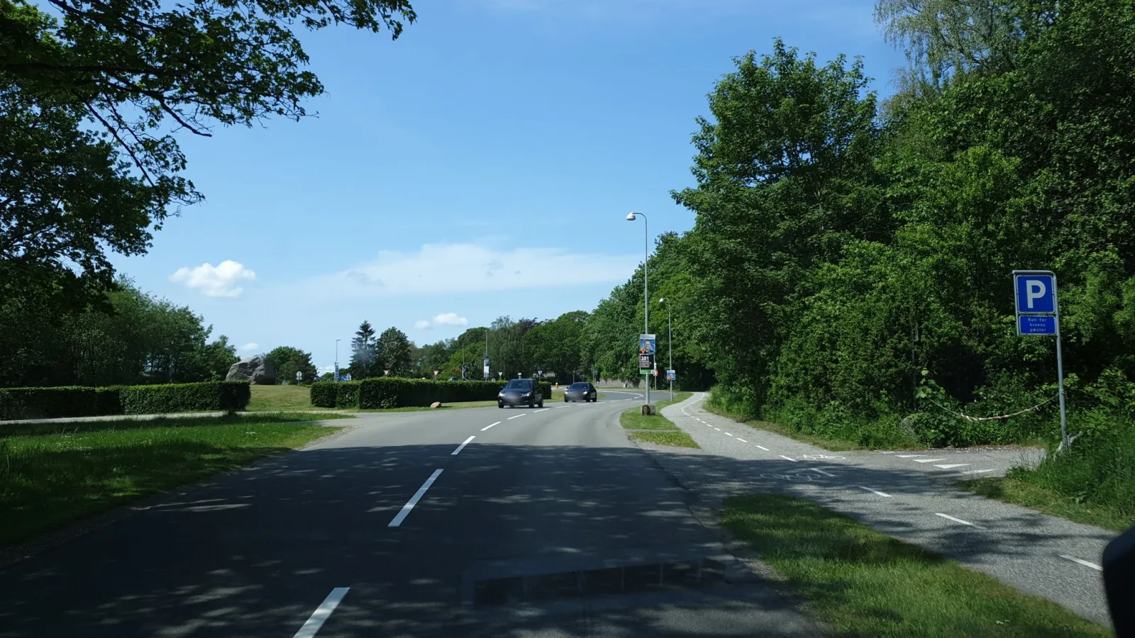 Mapillary-foto nær Kollerup Mølle Kro
