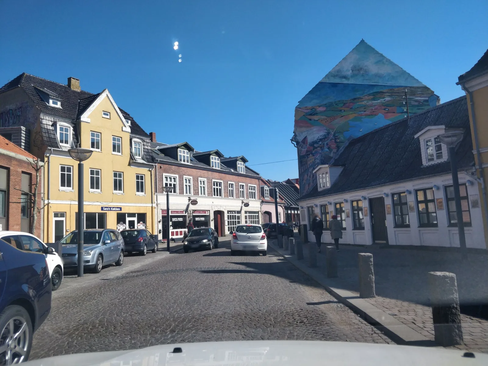 Mapillary-foto nær TeaTime Møn