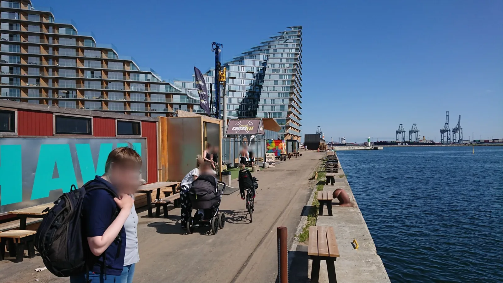 Mapillary-foto nær Le Bleu