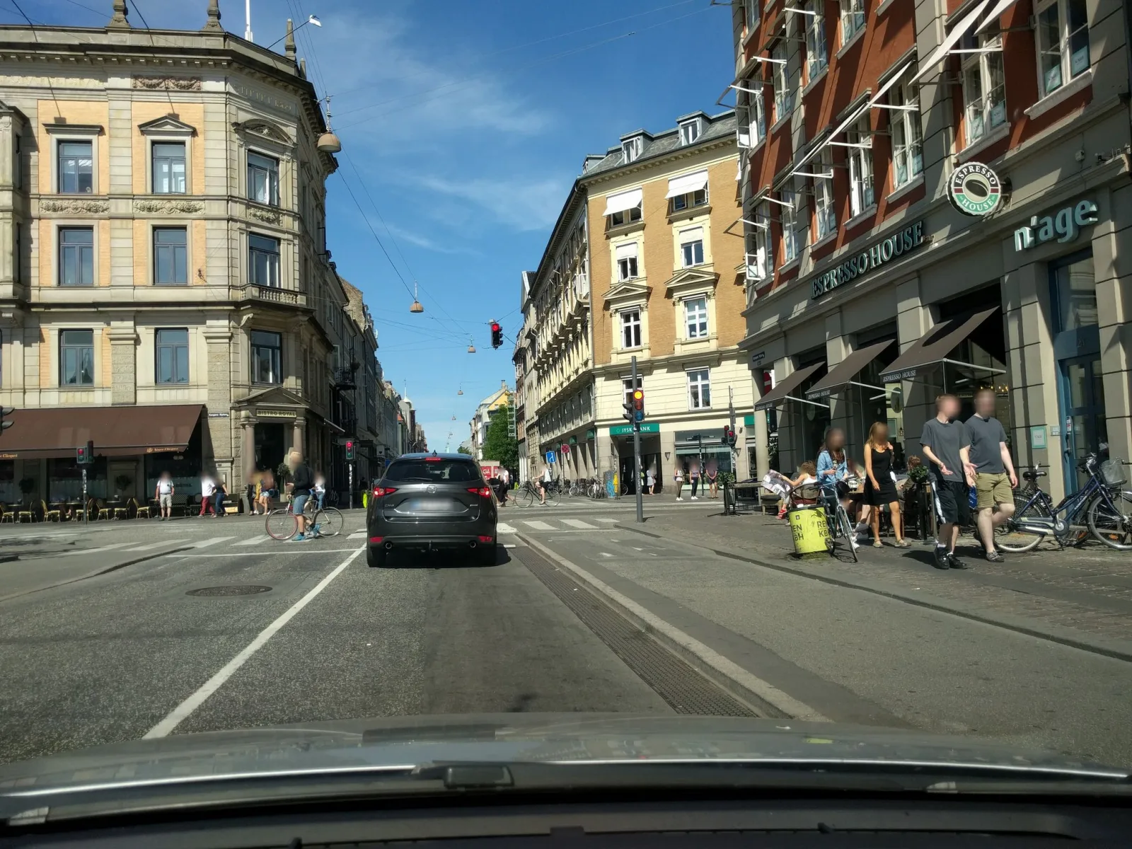 Mapillary-foto nær Espresso House