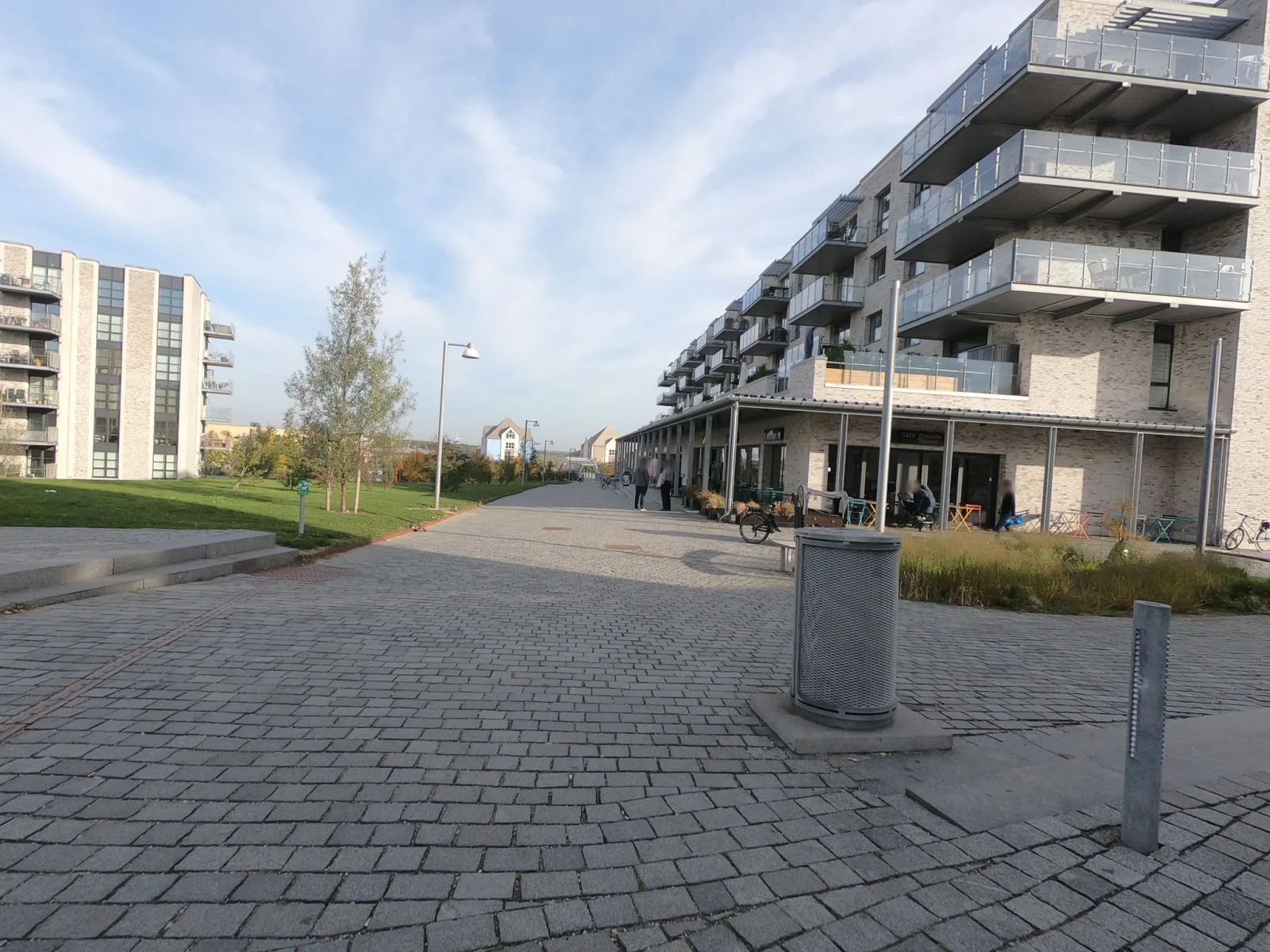 Mapillary-foto nær Trekroner Isen