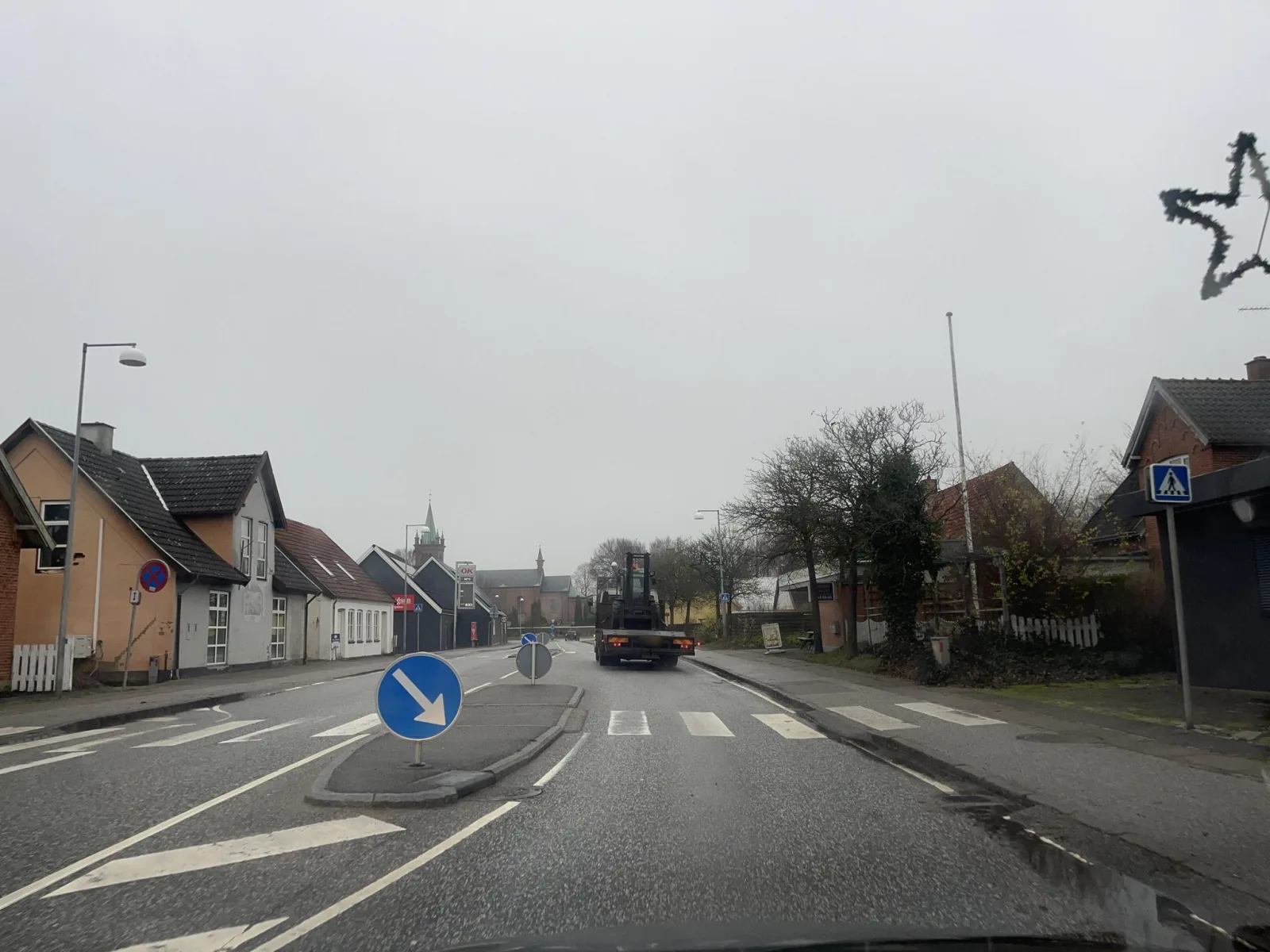 Mapillary-foto nær Ugerløse Pizza