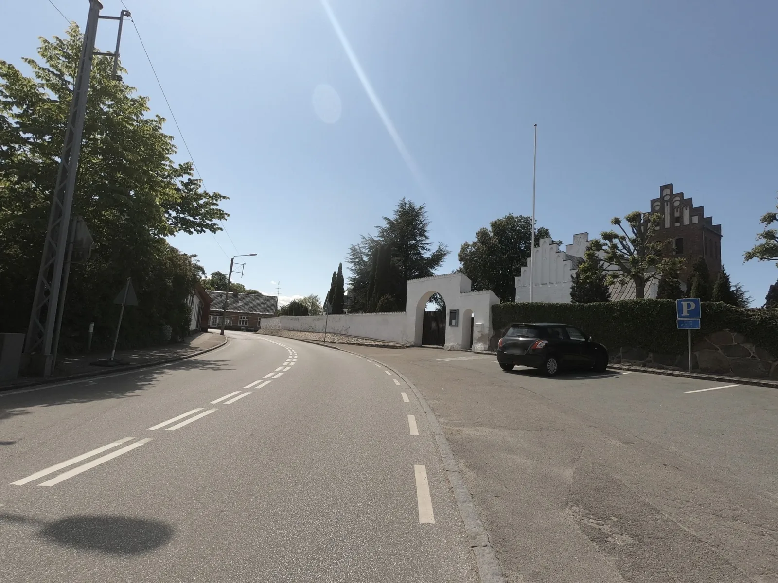 Mapillary-foto nær Gribskov Arkiv