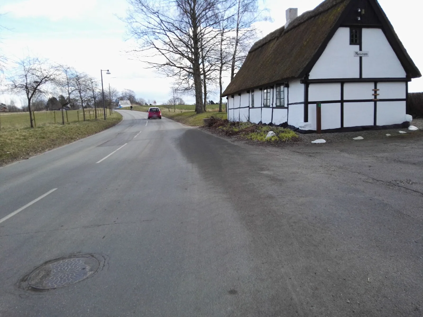 Mapillary-foto nær Orø Museum