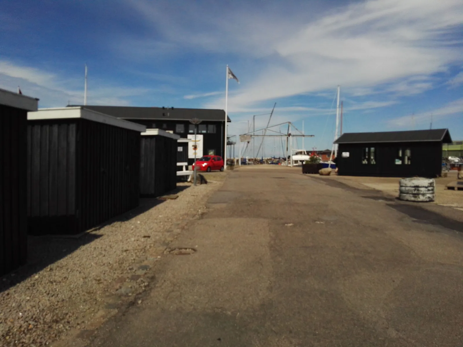 Mapillary-foto nær Hundestedmotoren