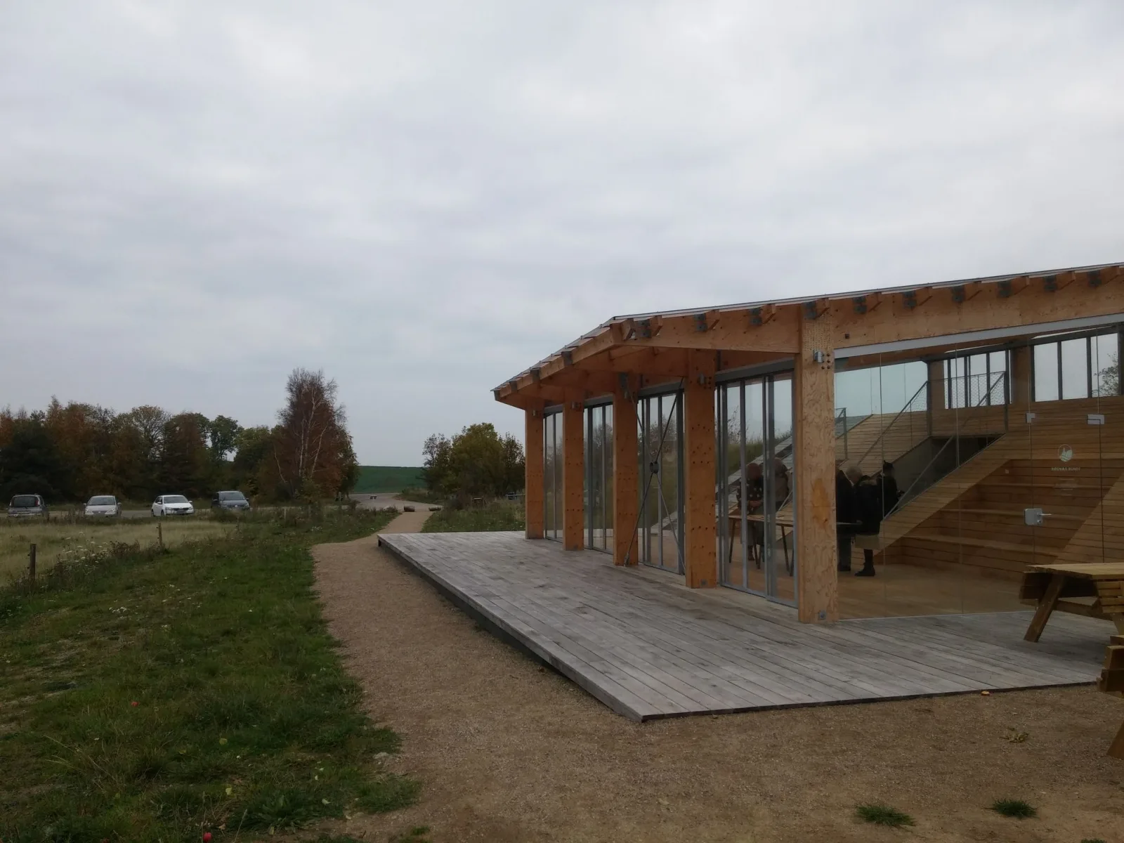 Mapillary-Foto in der Nähe von Røsnæs Naturrum