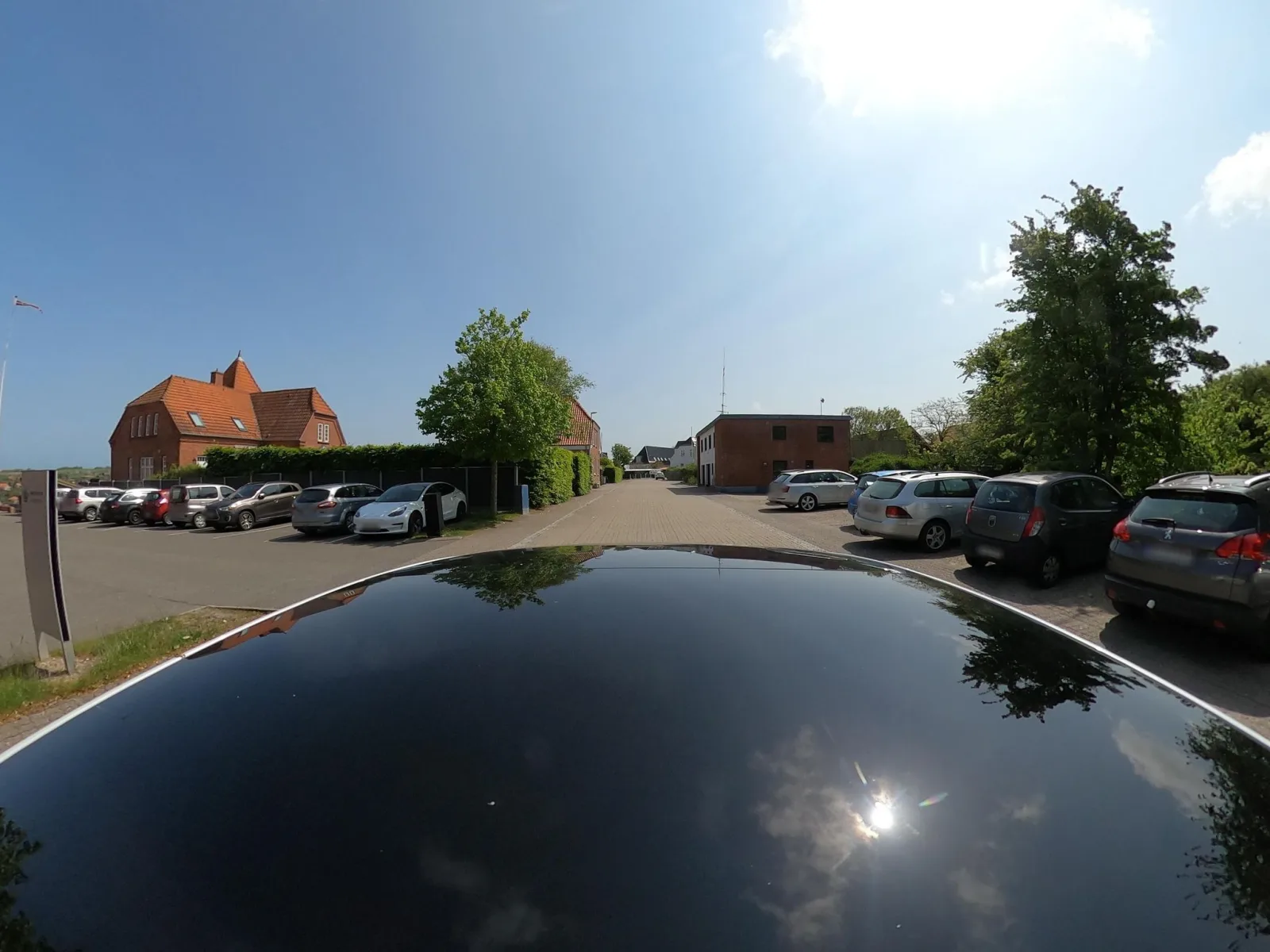 Mapillary-foto nær Lemvig Valgmenigheds Have