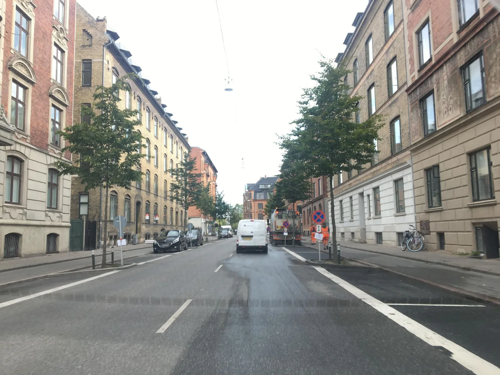 Mapillary-foto nær Museumsbunkeren på Madvigs Allé