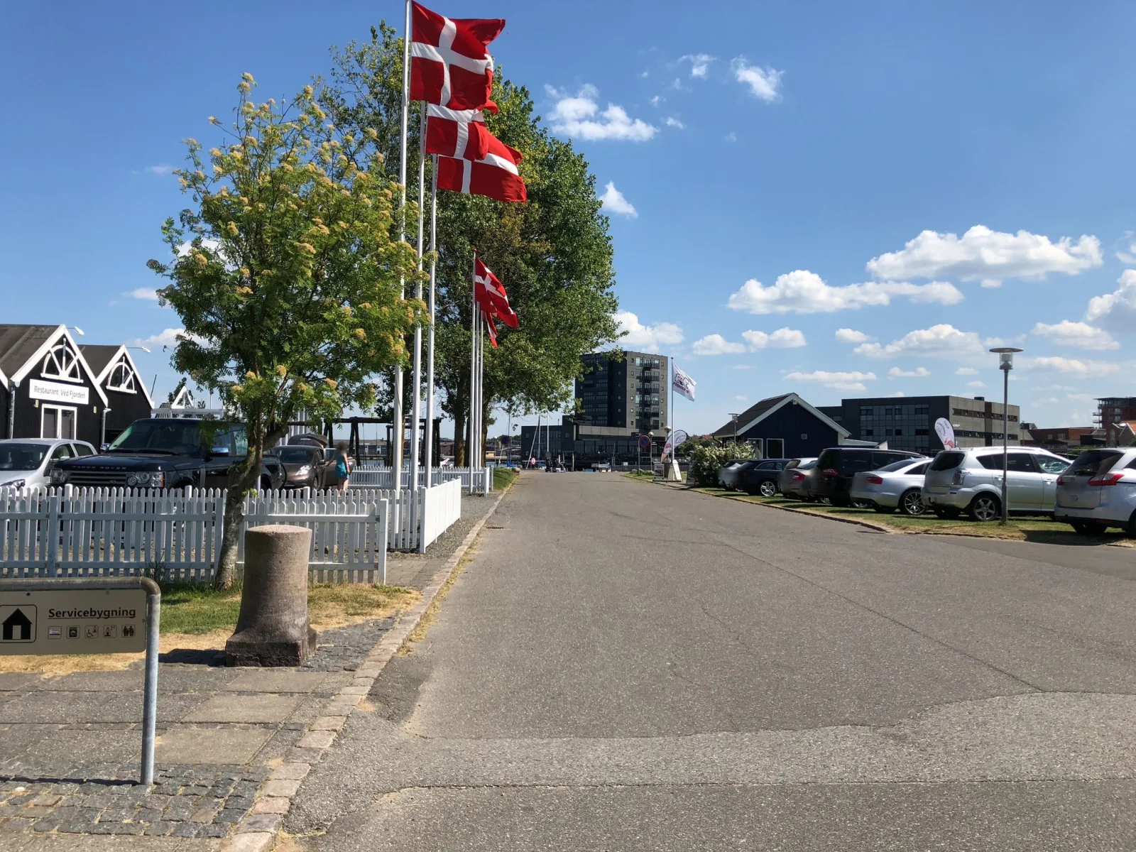 Mapillary-foto nær Limfjordens ishus Struer