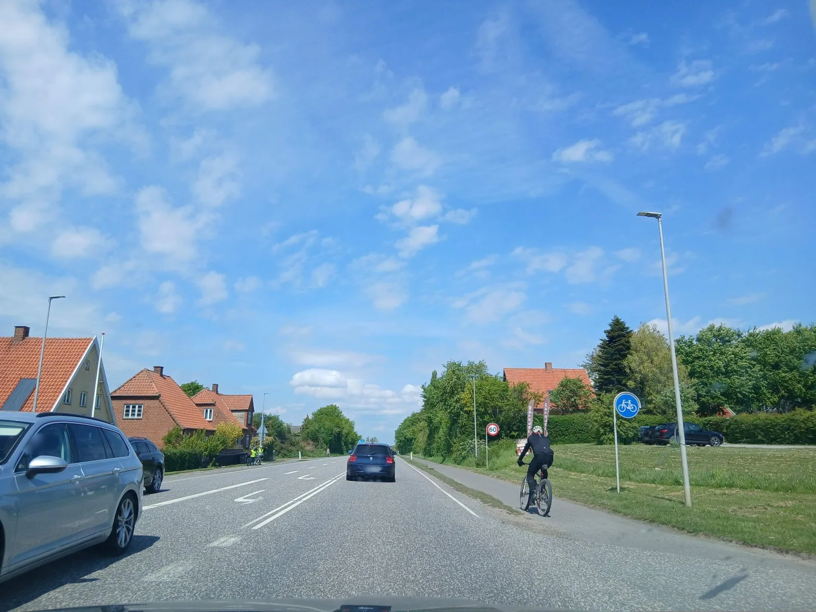 Mapillary-Foto in der Nähe von Væggerløse Pizzeria