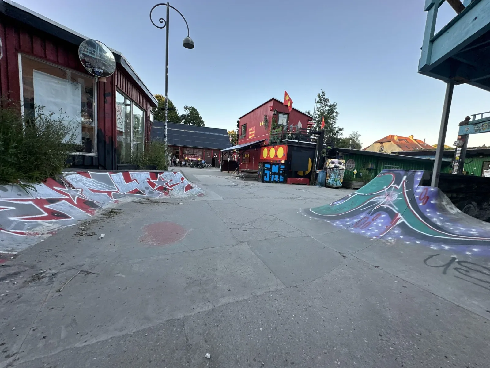 Mapillary-foto nær Falafelboden Christiania