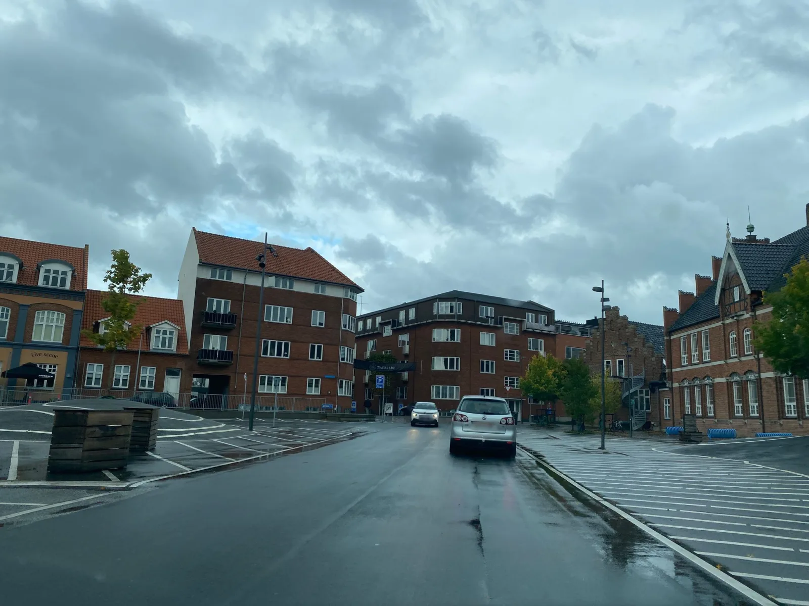 Mapillary-foto nær Madværket Bindslevs Plads College 360