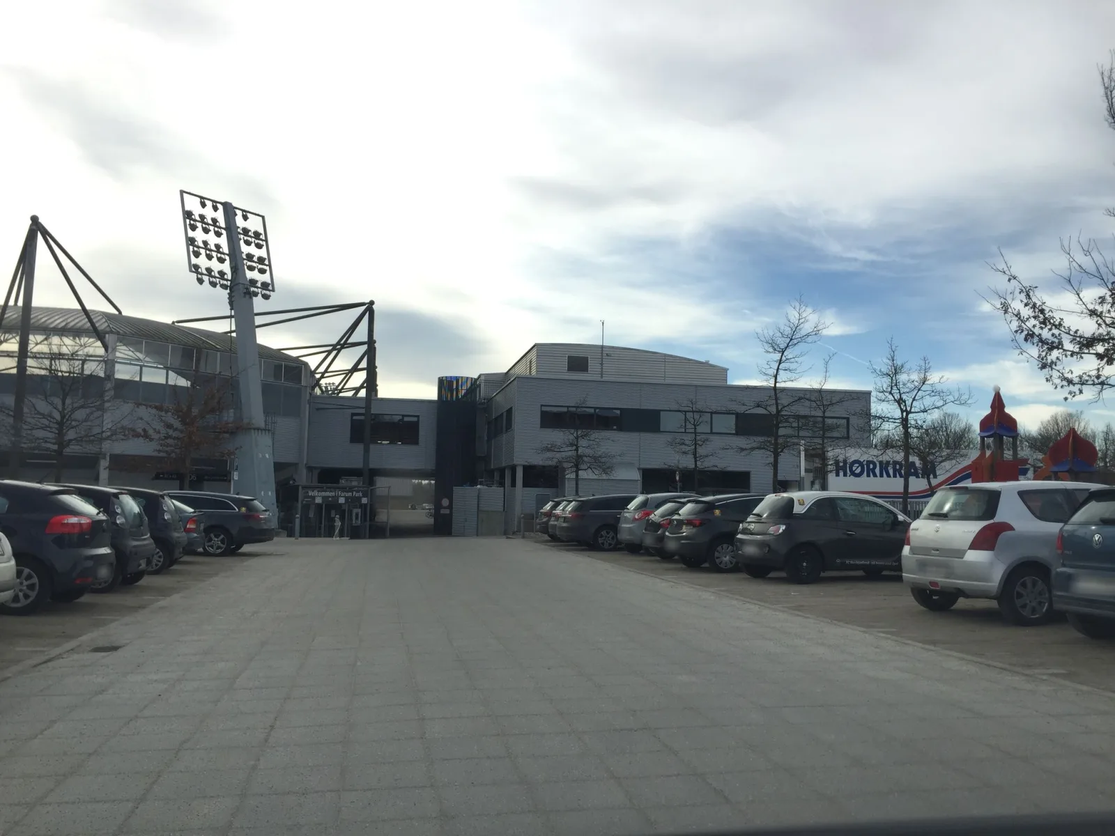 Mapillary-foto nær FC Nordsjælland Hjørnegrillen