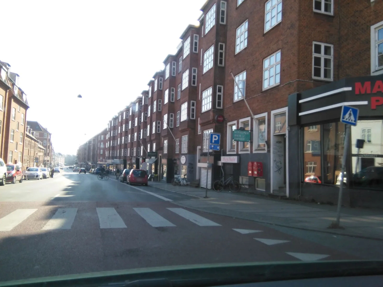 Mapillary-foto nær Markus Pizzaria