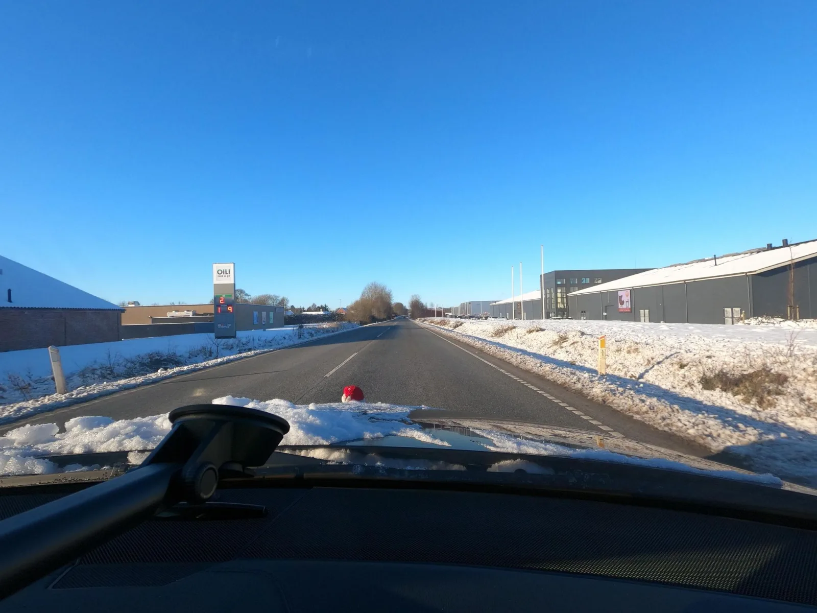 Mapillary-foto nær Nielsens bageri Rødekro