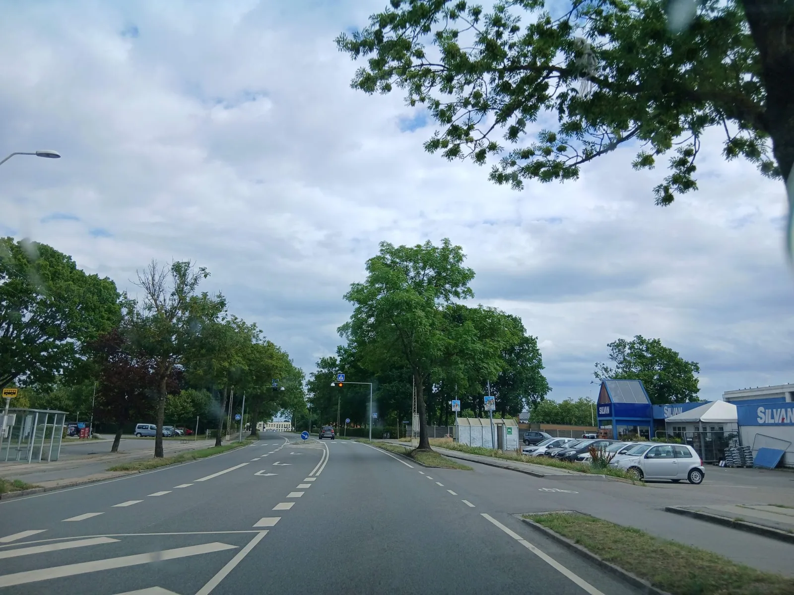 Mapillary-Foto in der Nähe von Nyborg Pizza