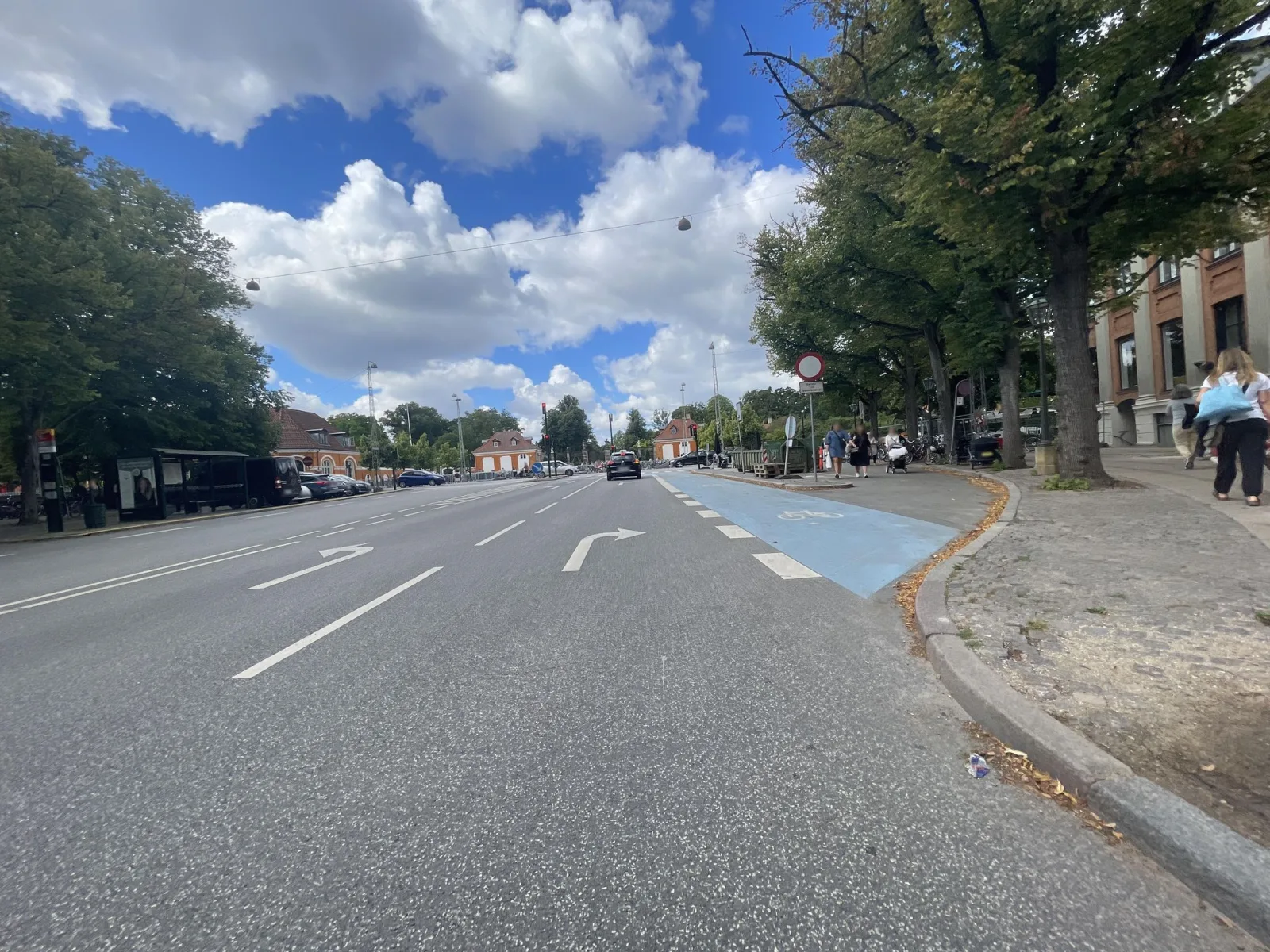Mapillary-foto nær Frankies Pizza Frederiksberg