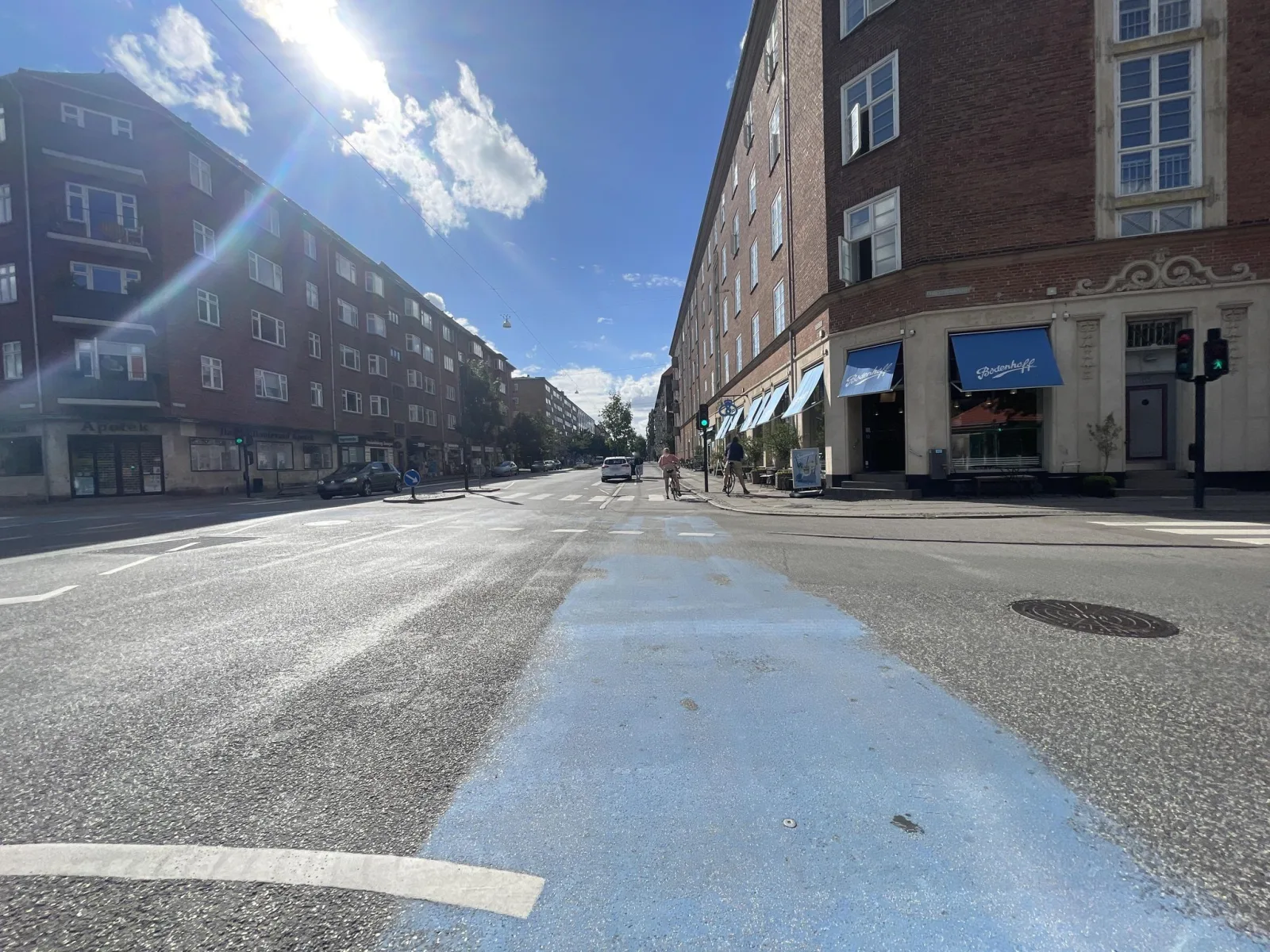 Mapillary-foto nær Frederiksberg Ishus