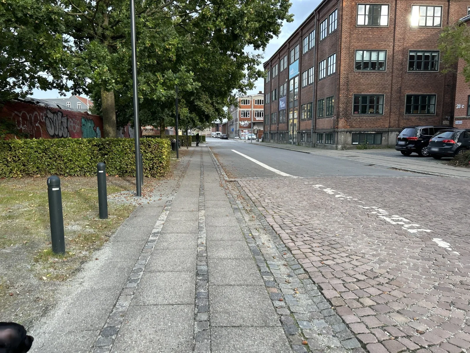 Mapillary-Foto in der Nähe von Odense Designakademi