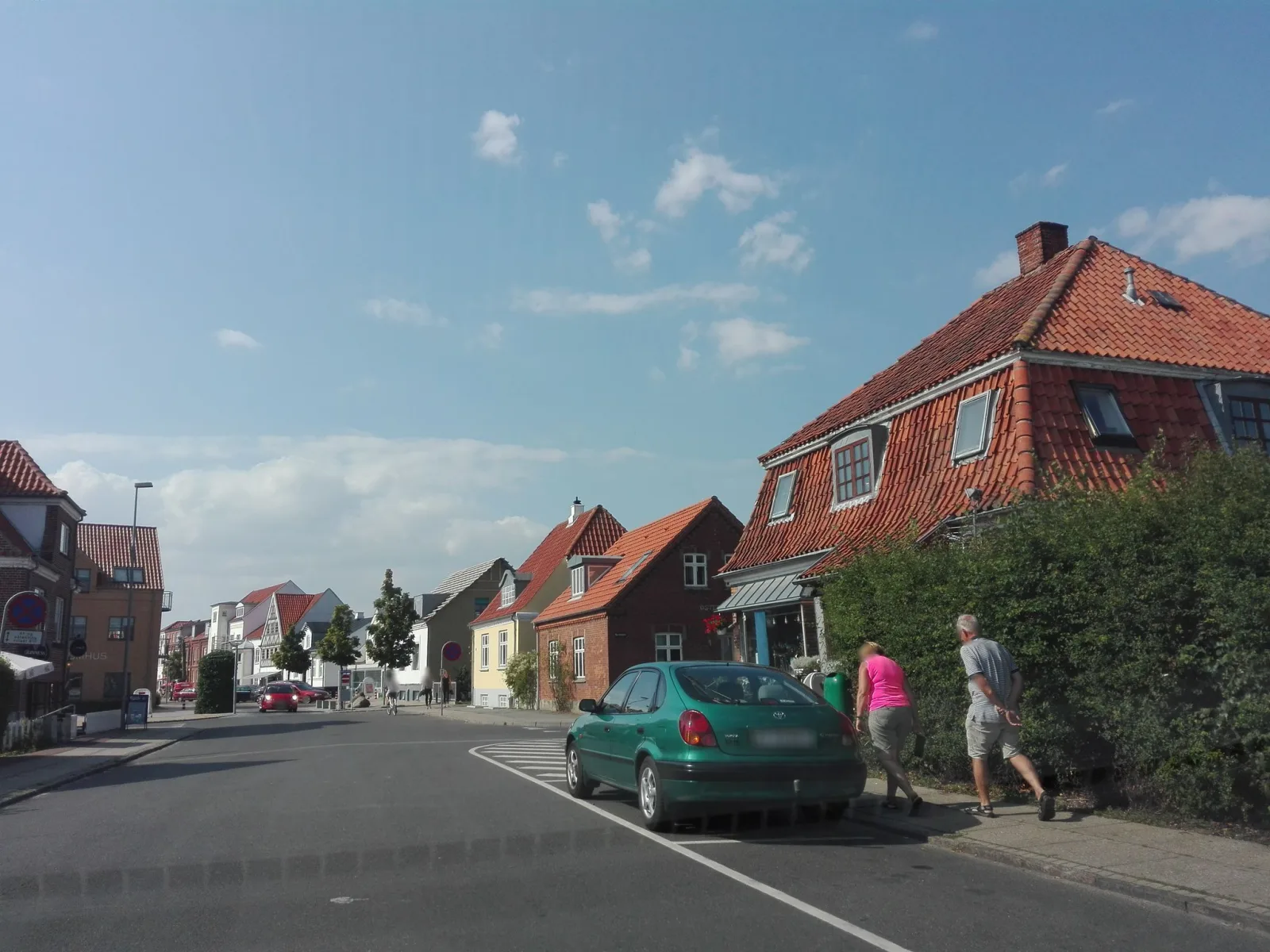 Mapillary-foto nær Møllers Juelsminde