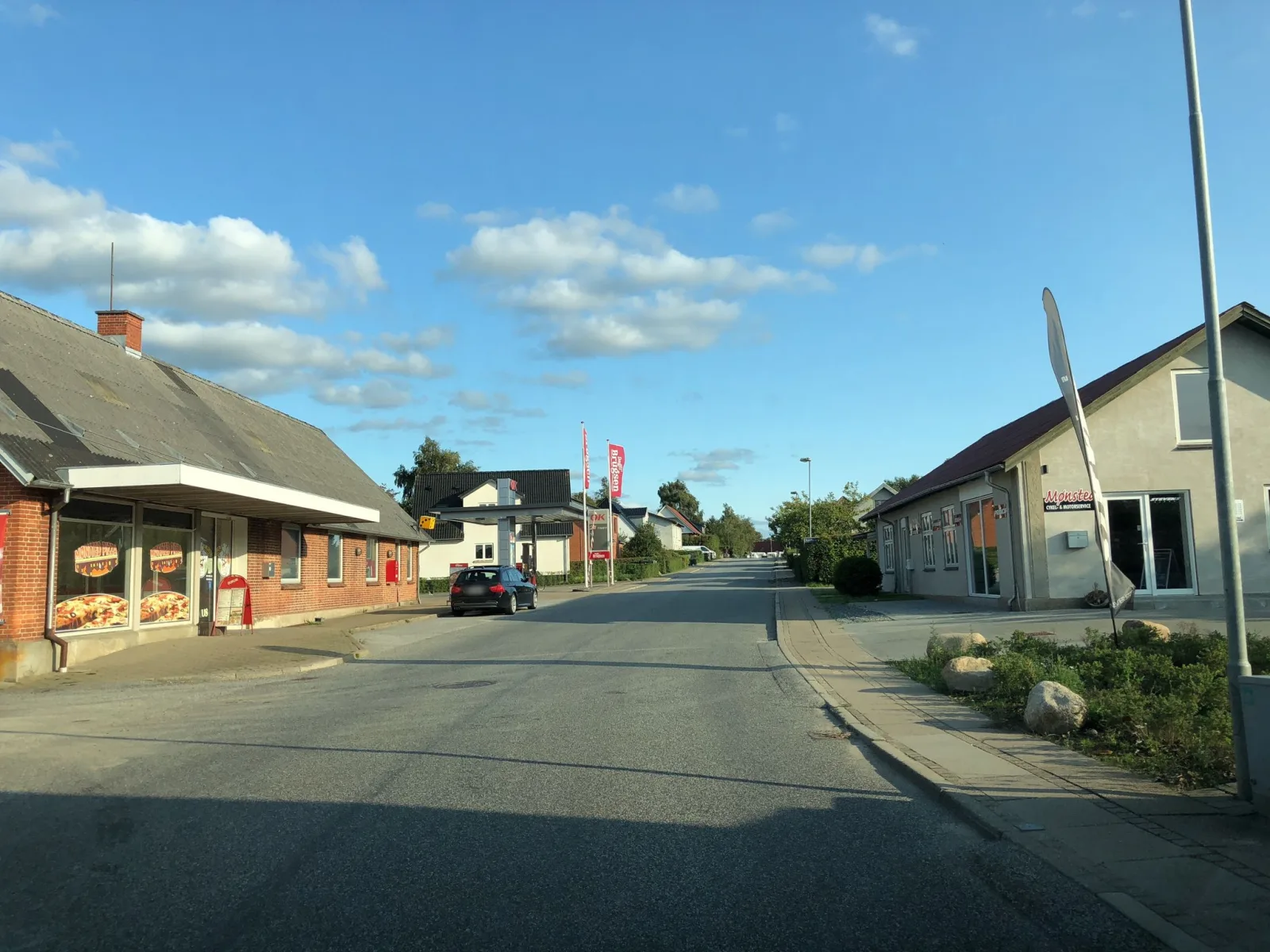 Mapillary-foto nær Mønsted Pizza