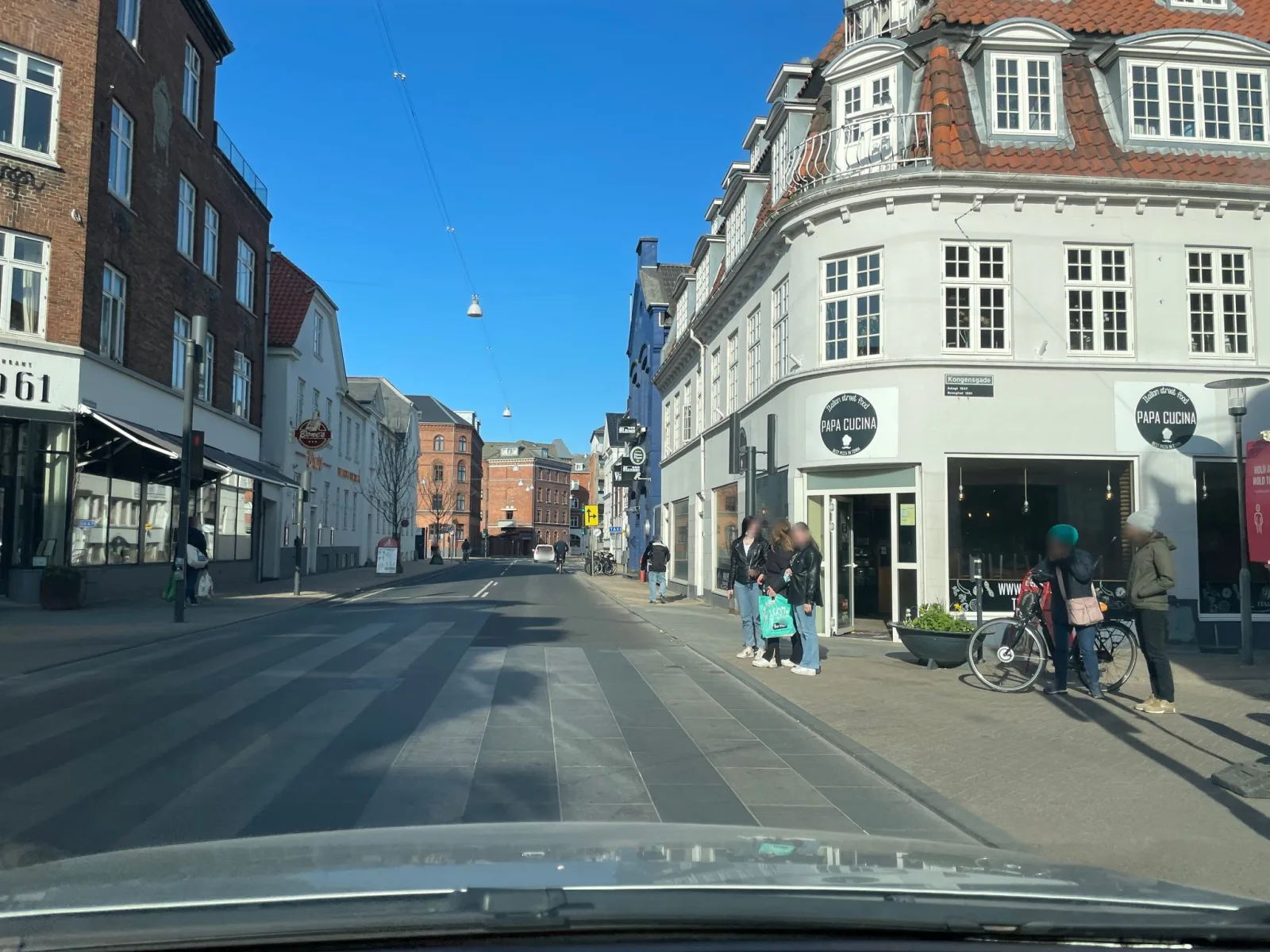 Mapillary-foto nær Papa Cucina Kongensgade