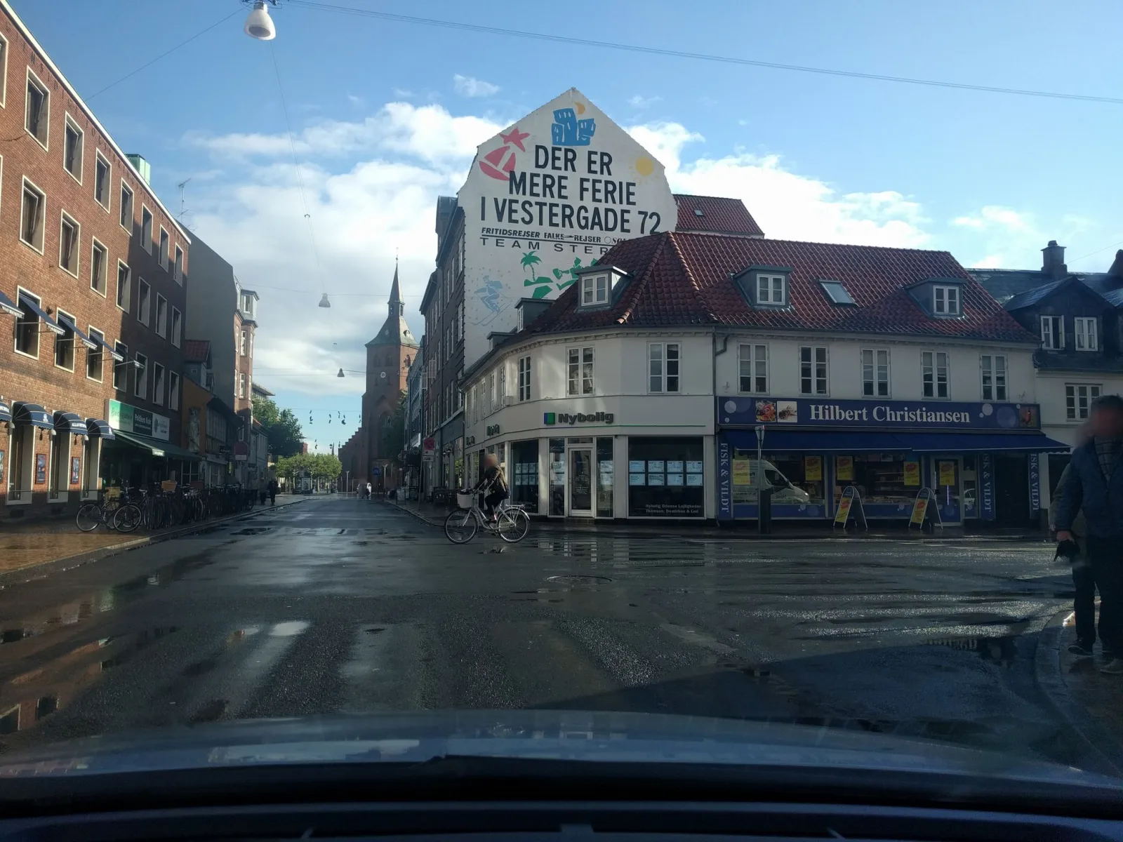 Mapillary-Foto in der Nähe von Paradis Odense IS