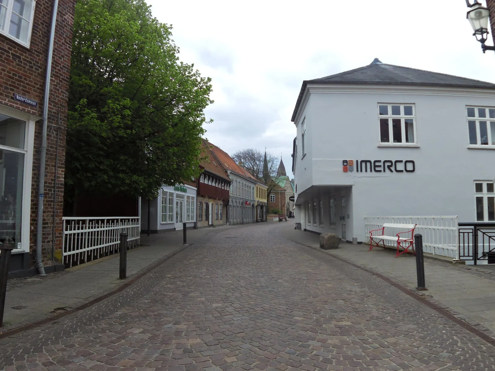 Mapillary-foto nær Peking House Ribe