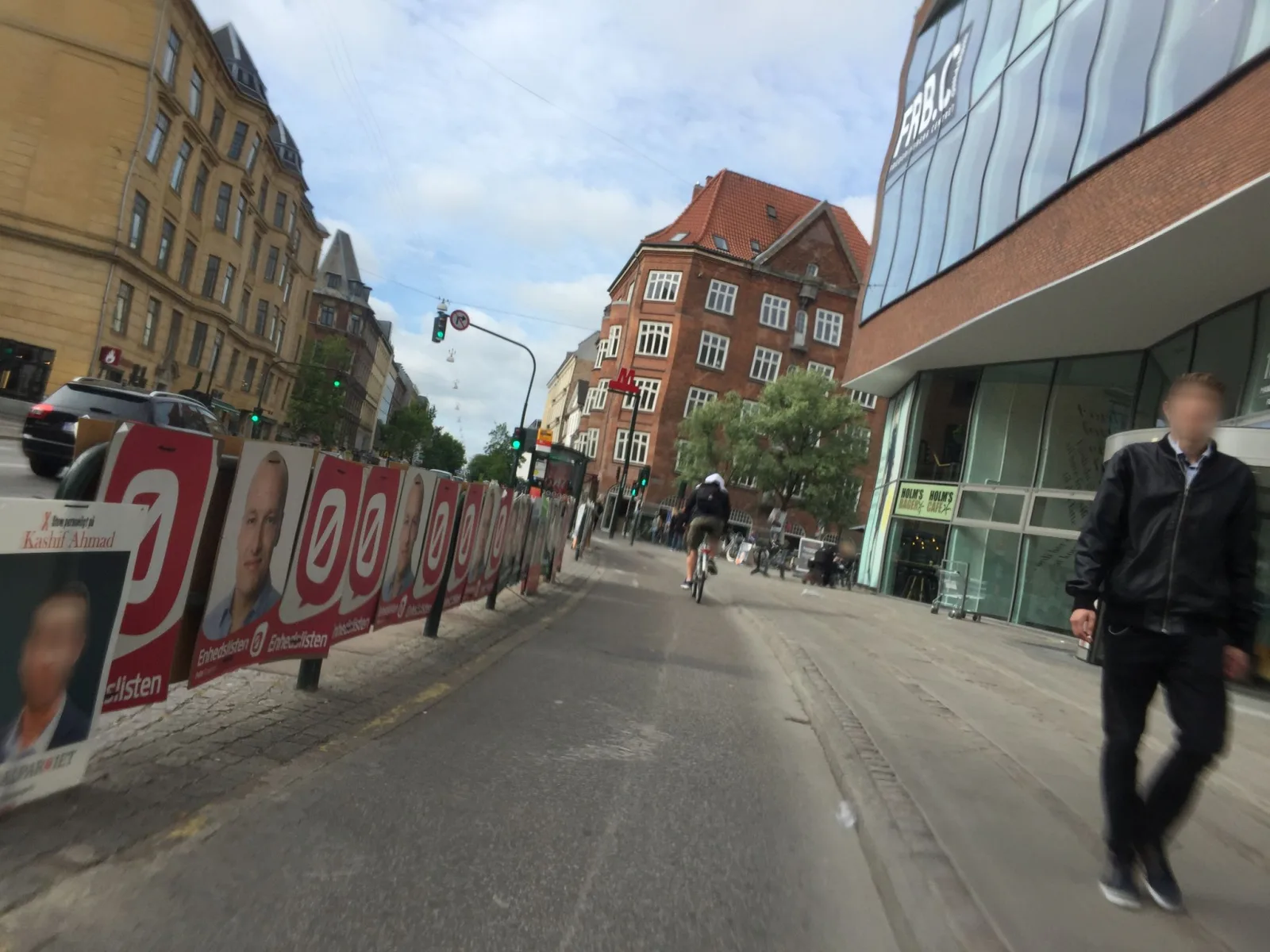 Mapillary-Foto in der Nähe von Gastronomer Frederiksberg centret