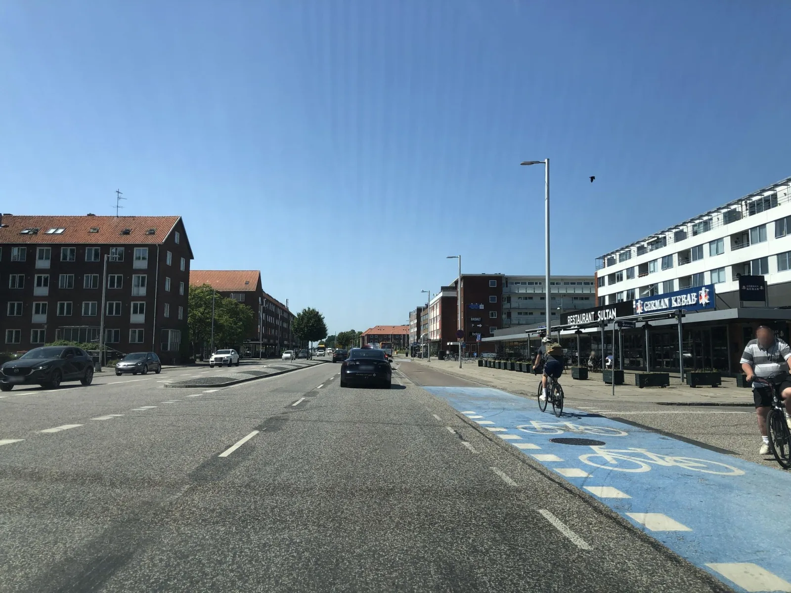 Mapillary-foto nær German Kebab