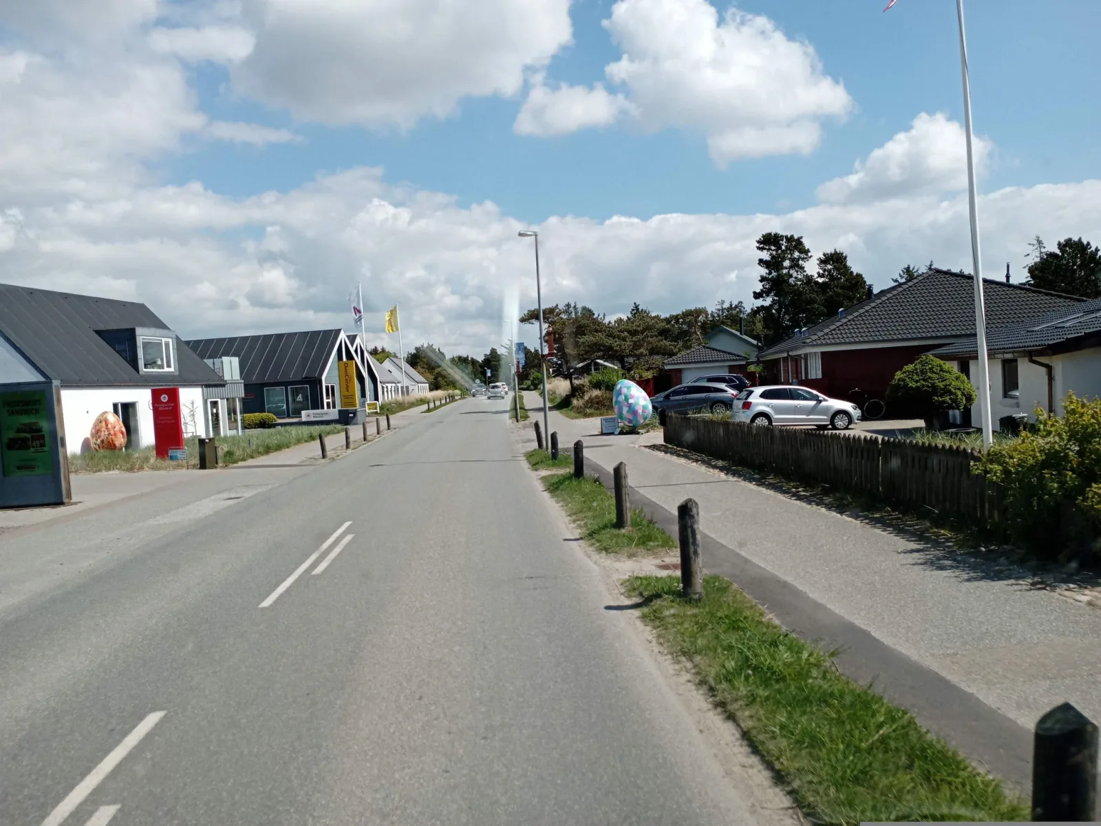 Mapillary-Foto in der Nähe von Pizza House Blåvand