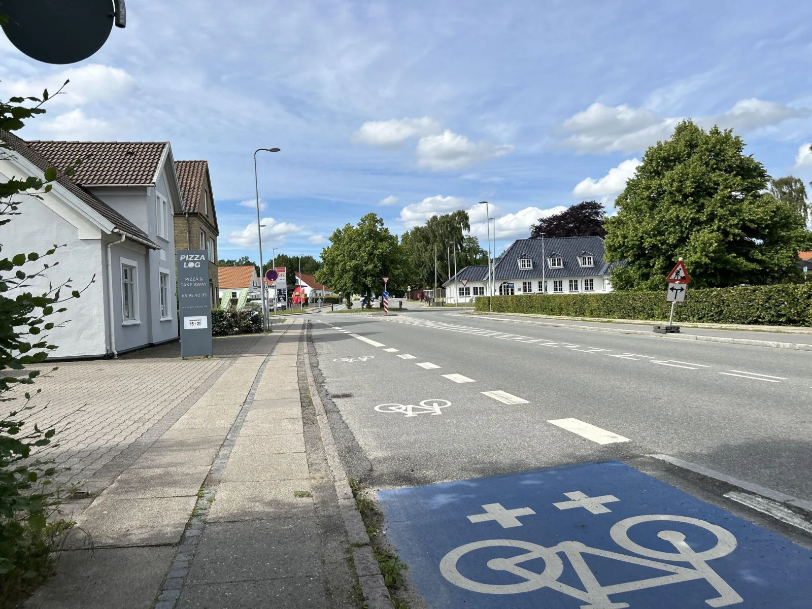 Mapillary-foto nær Pizza Løg
