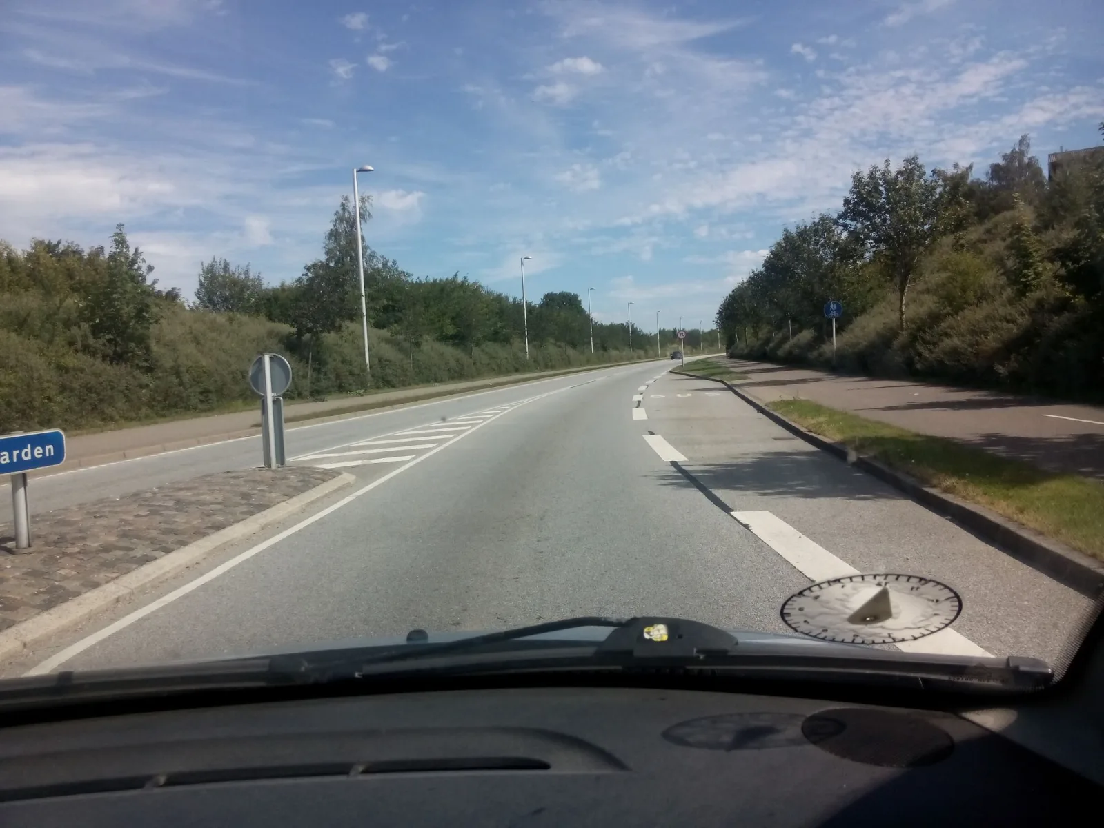 Mapillary-foto nær Onkels Pizza