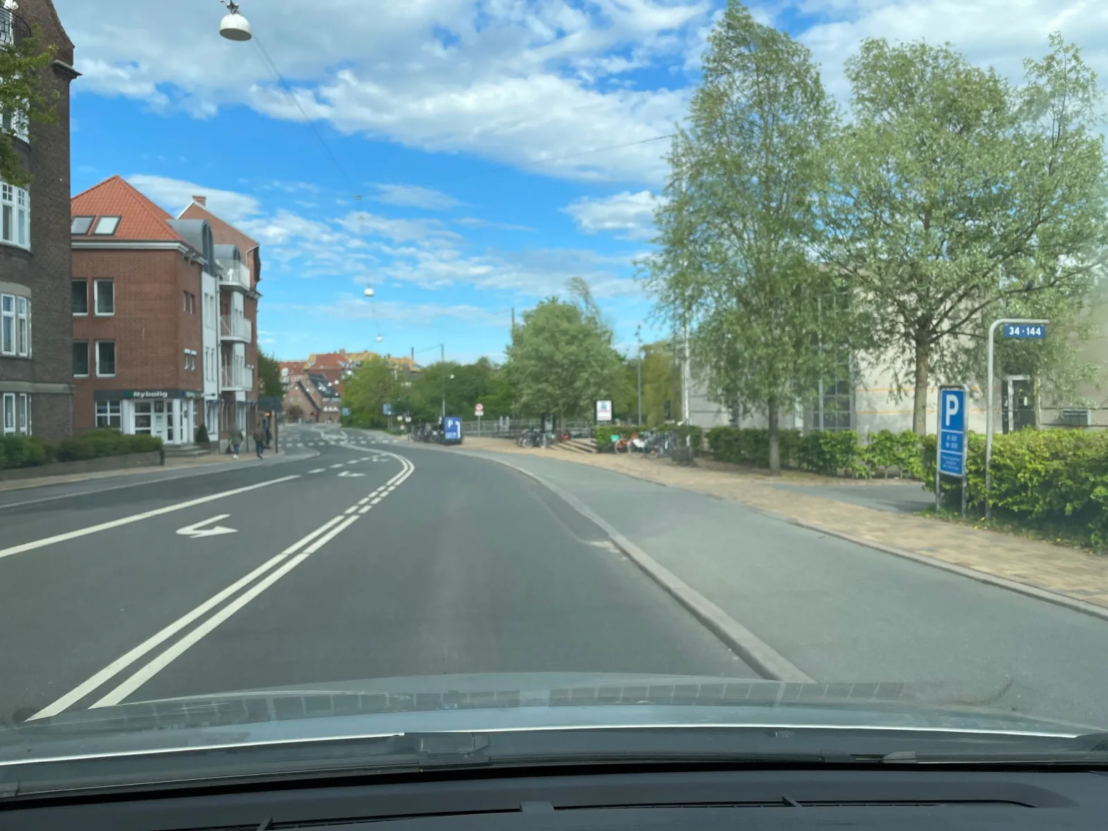 Mapillary-foto nær Pizza Monte Carlo