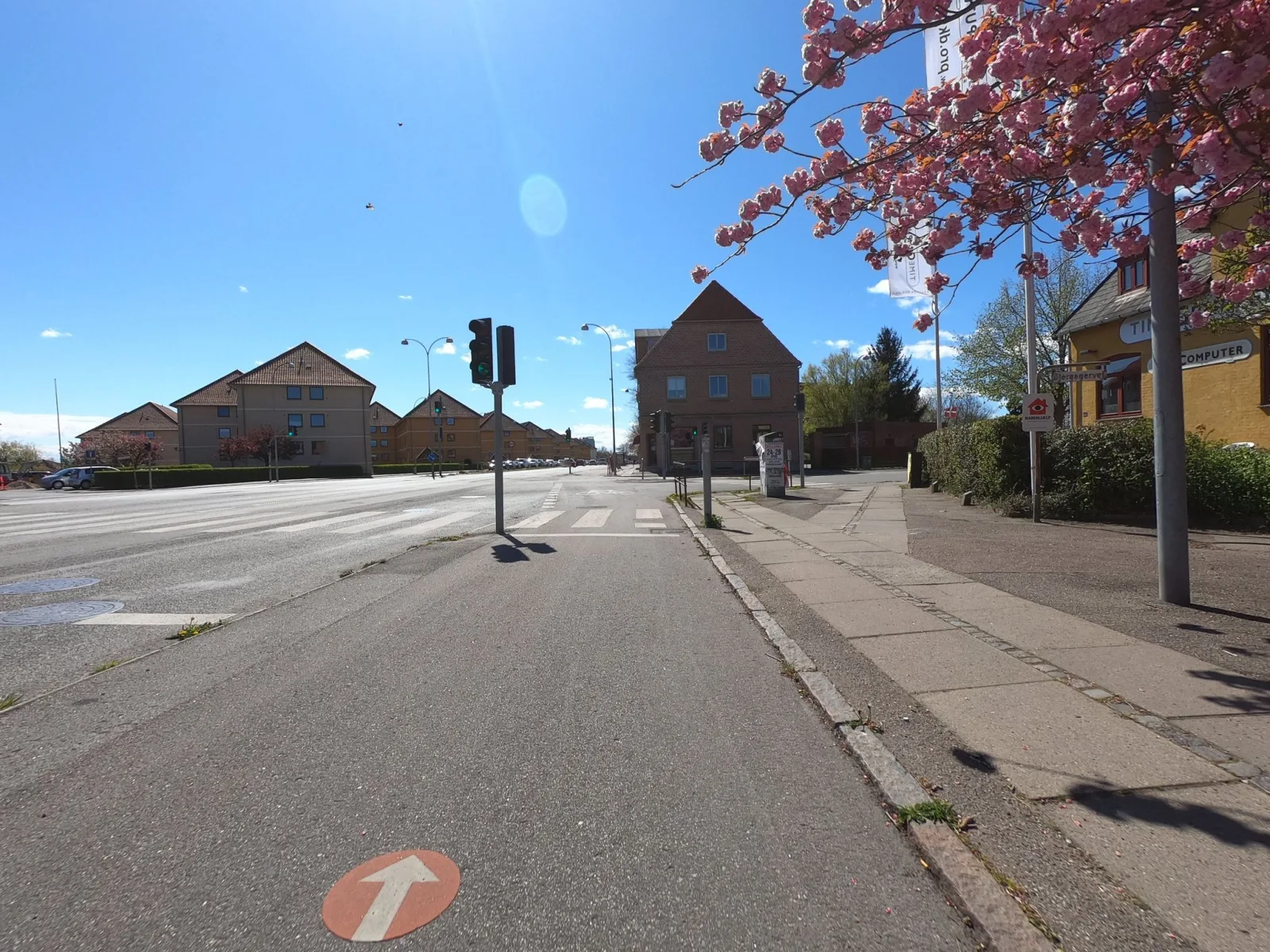 Mapillary-foto nær GRAB it Sandwich