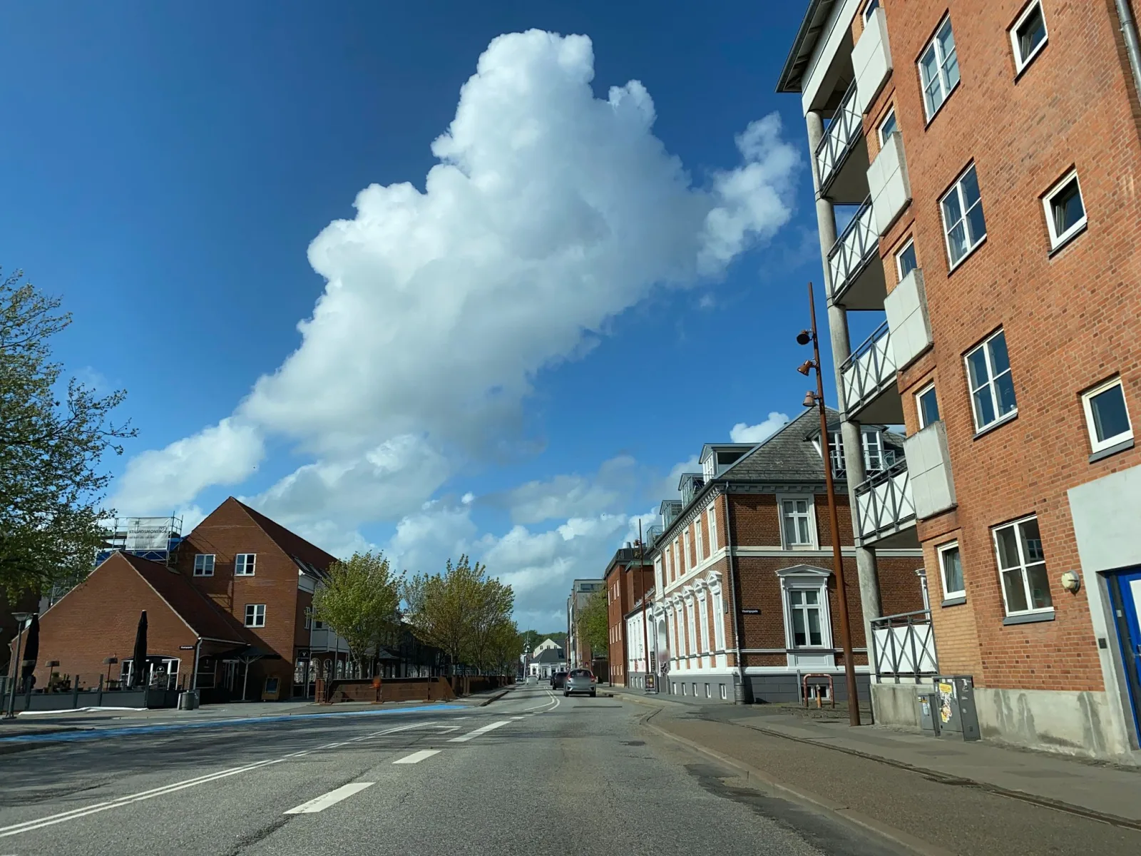 Mapillary-foto nær Pizza World