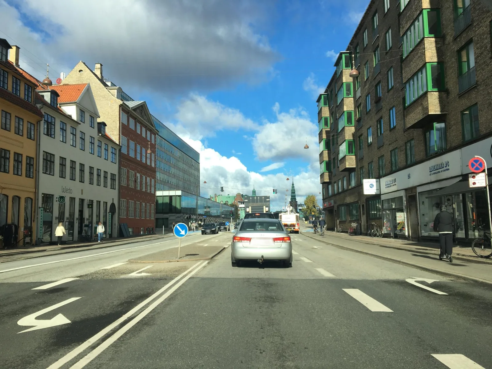 Mapillary-foto nær Green Mango Christianshavn