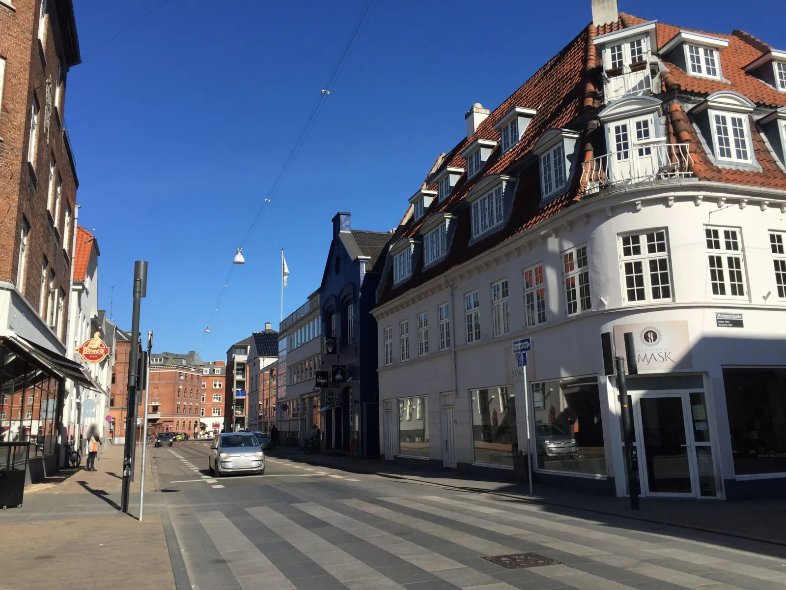 Mapillary-foto nær Restaurant Bone's Odense