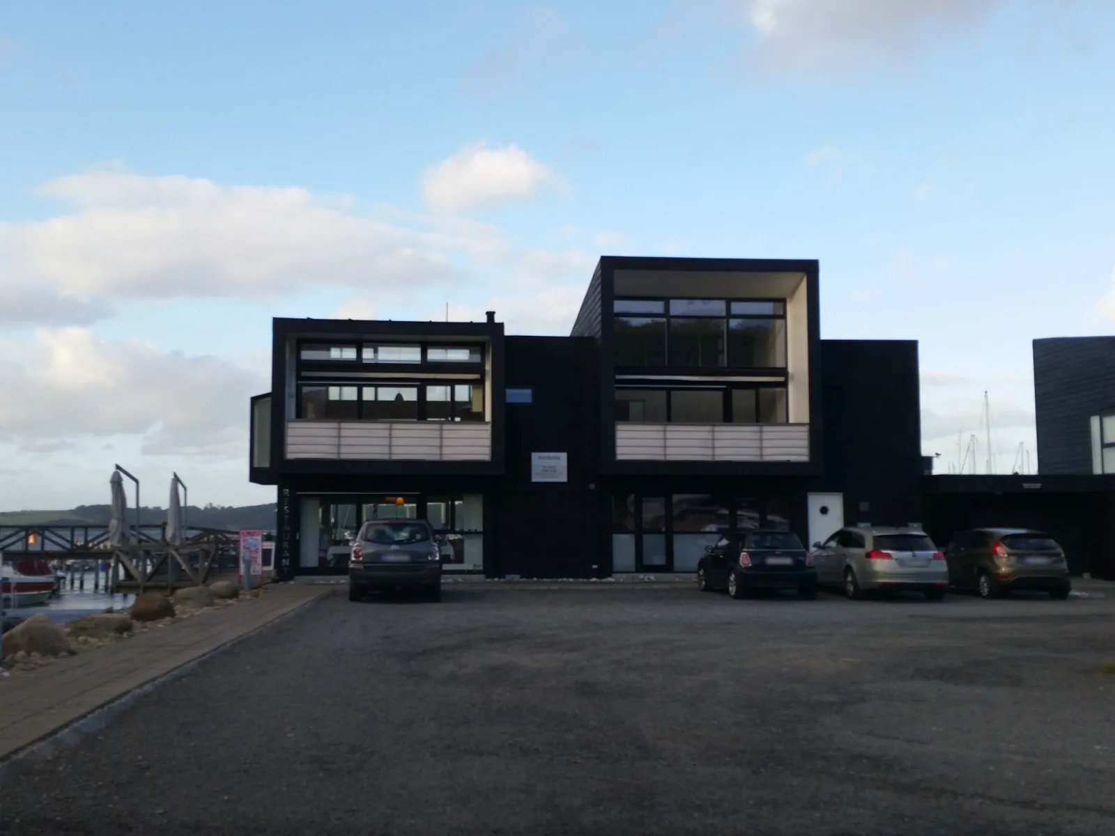 Mapillary-foto nær Restaurant Brejning Havn