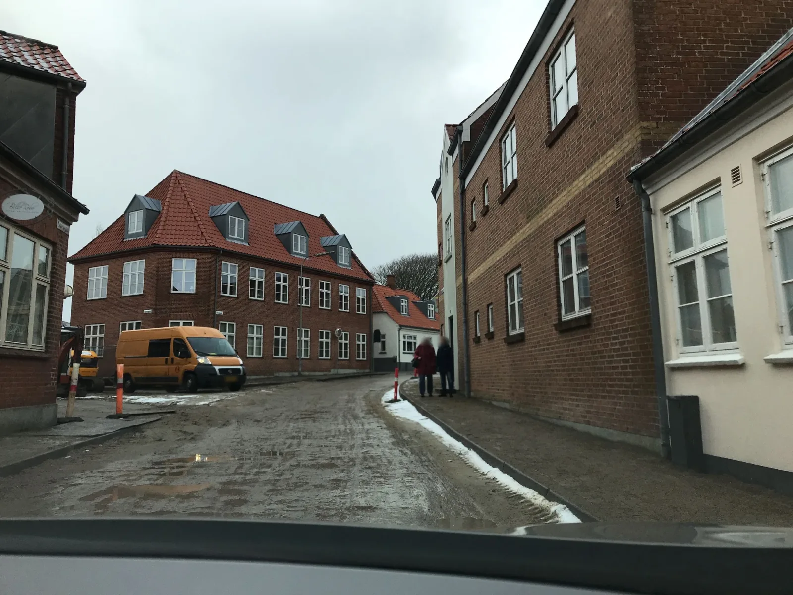Mapillary-Foto in der Nähe von Restaurant Gl. Daws