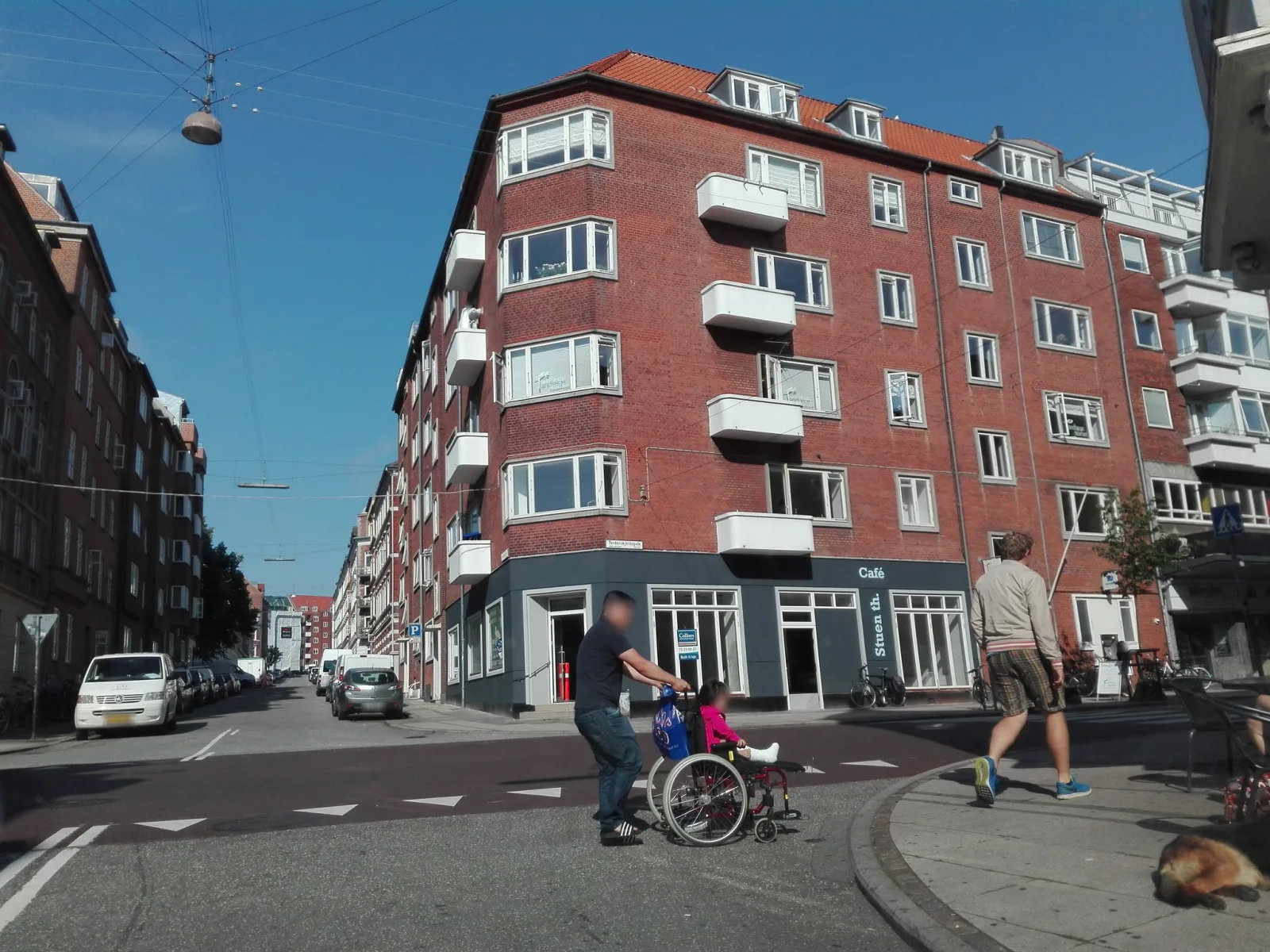 Mapillary-foto nær Pronto Pizza & Grill Trøjborg