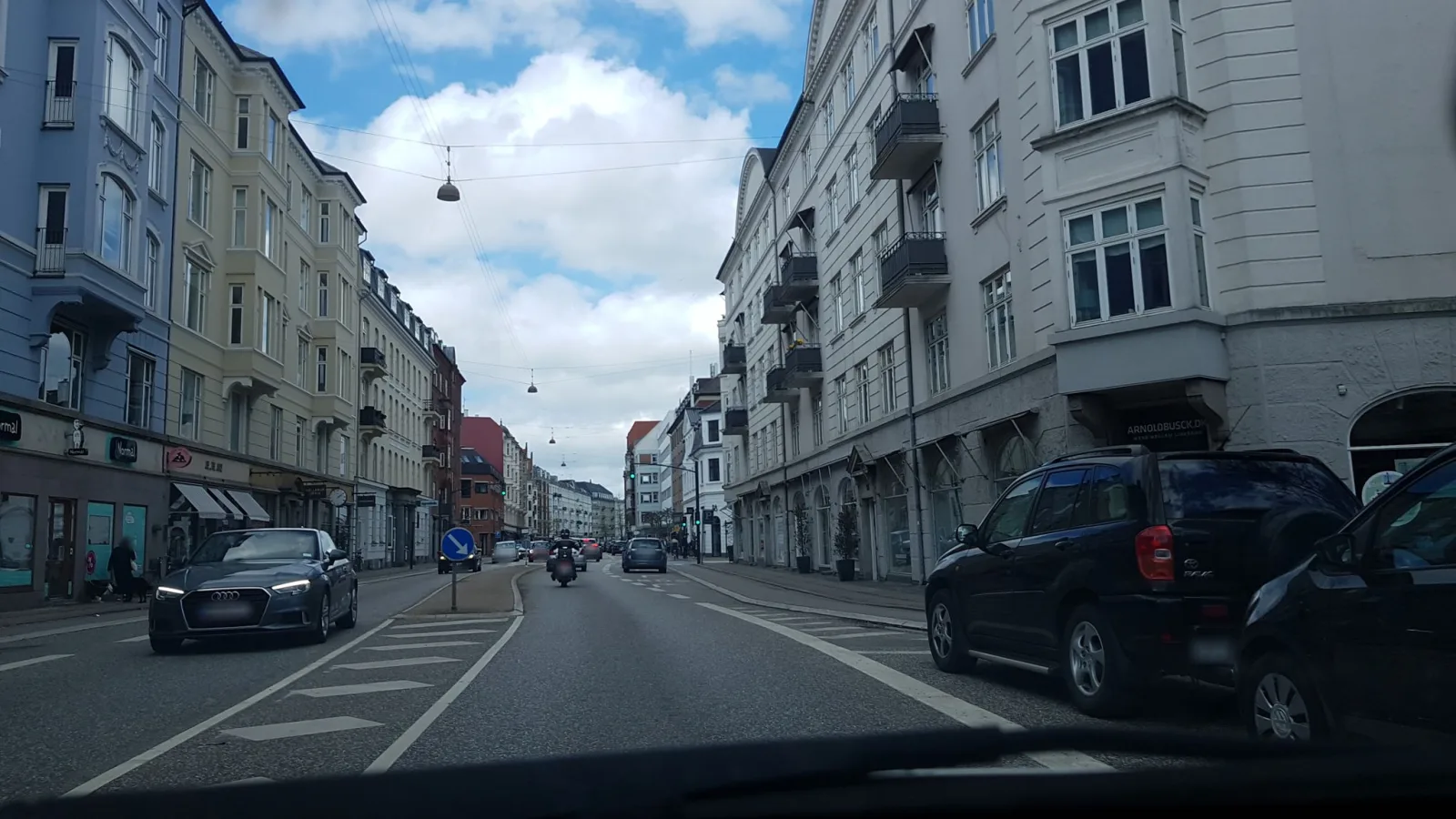 Mapillary-foto nær Hellerup Kebab