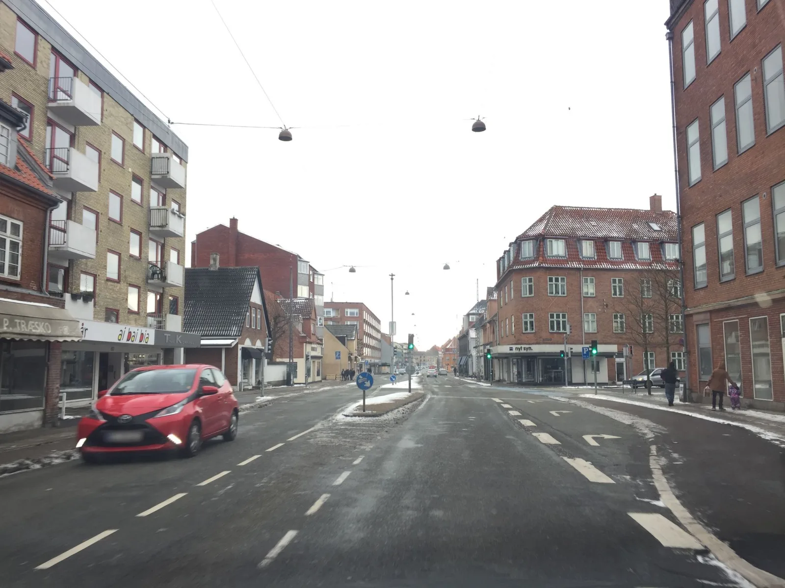 Mapillary-foto nær Here sushi
