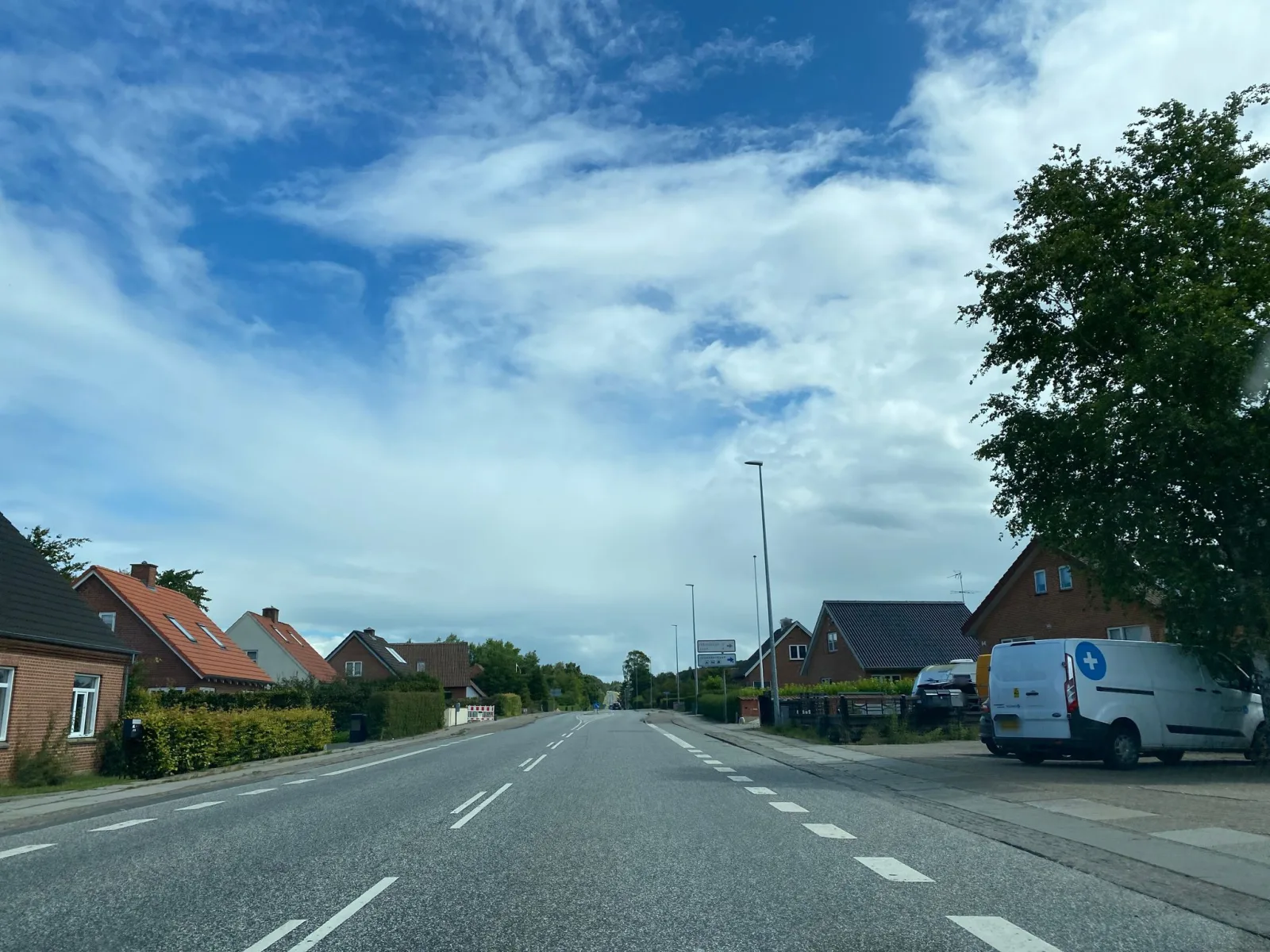 Mapillary-foto nær Resenbro Pizza