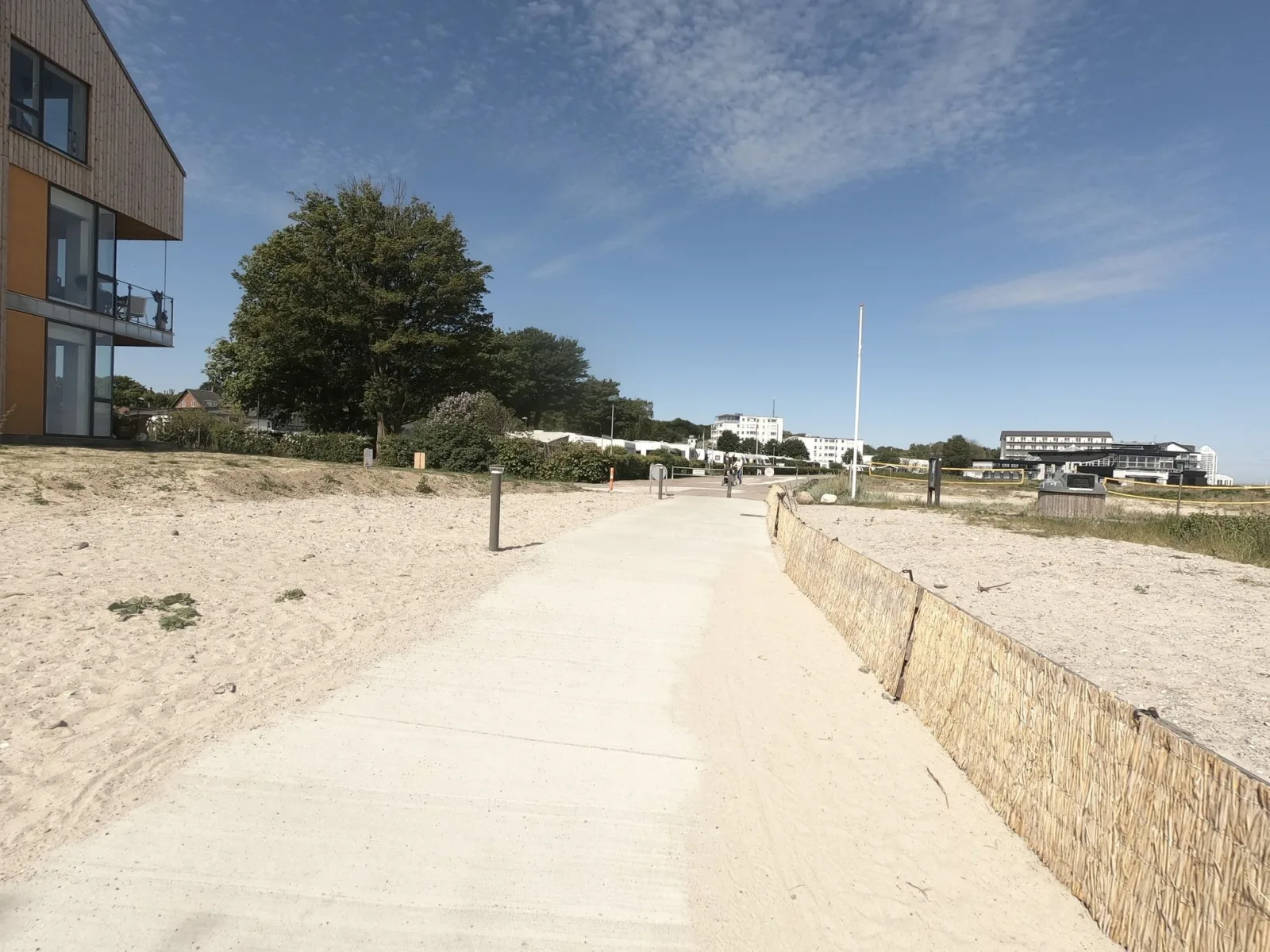 Badegewässer: MARIENLYST BADESTRAND – udsigt til strand eller hav