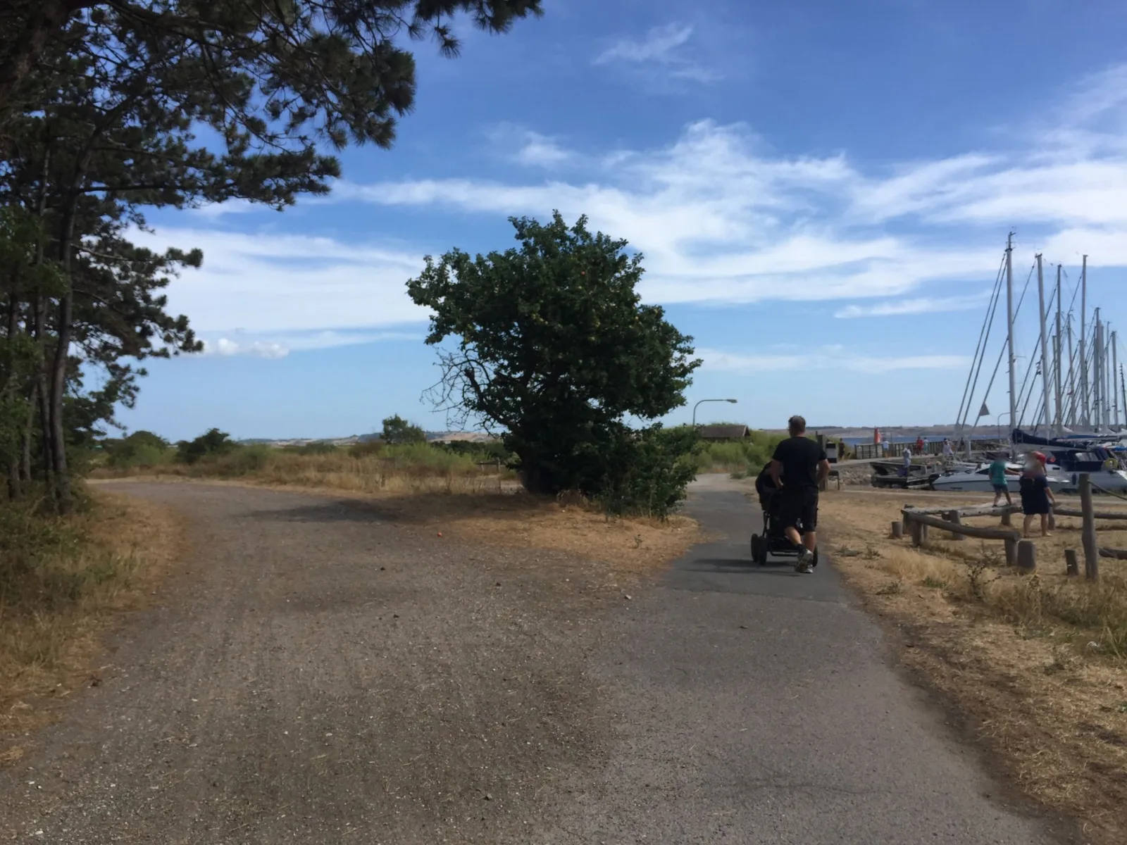 Badegewässer: TUNØ, ØST FOR HAVNEN – udsigt til strand eller hav