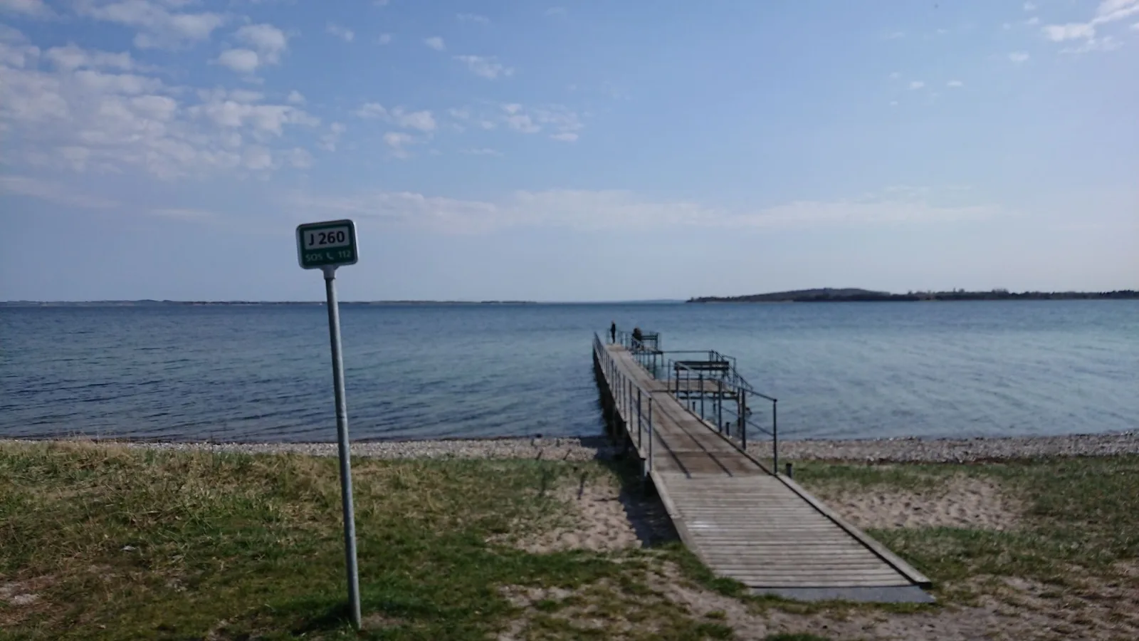 Badegewässer: KONGSØRE SKOV, SANDSKREDSVEJ – udsigt til strand eller hav