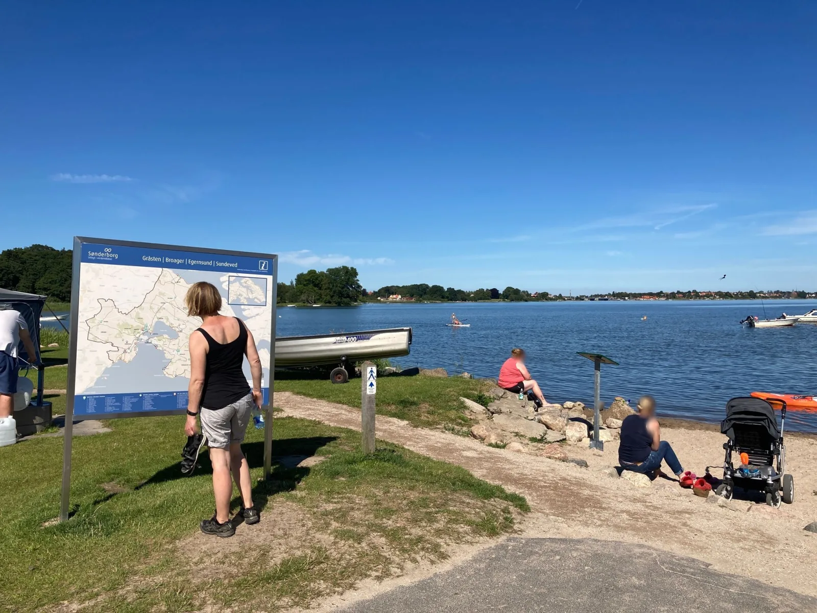 Badegewässer: RINKENÆS – udsigt til strand eller hav
